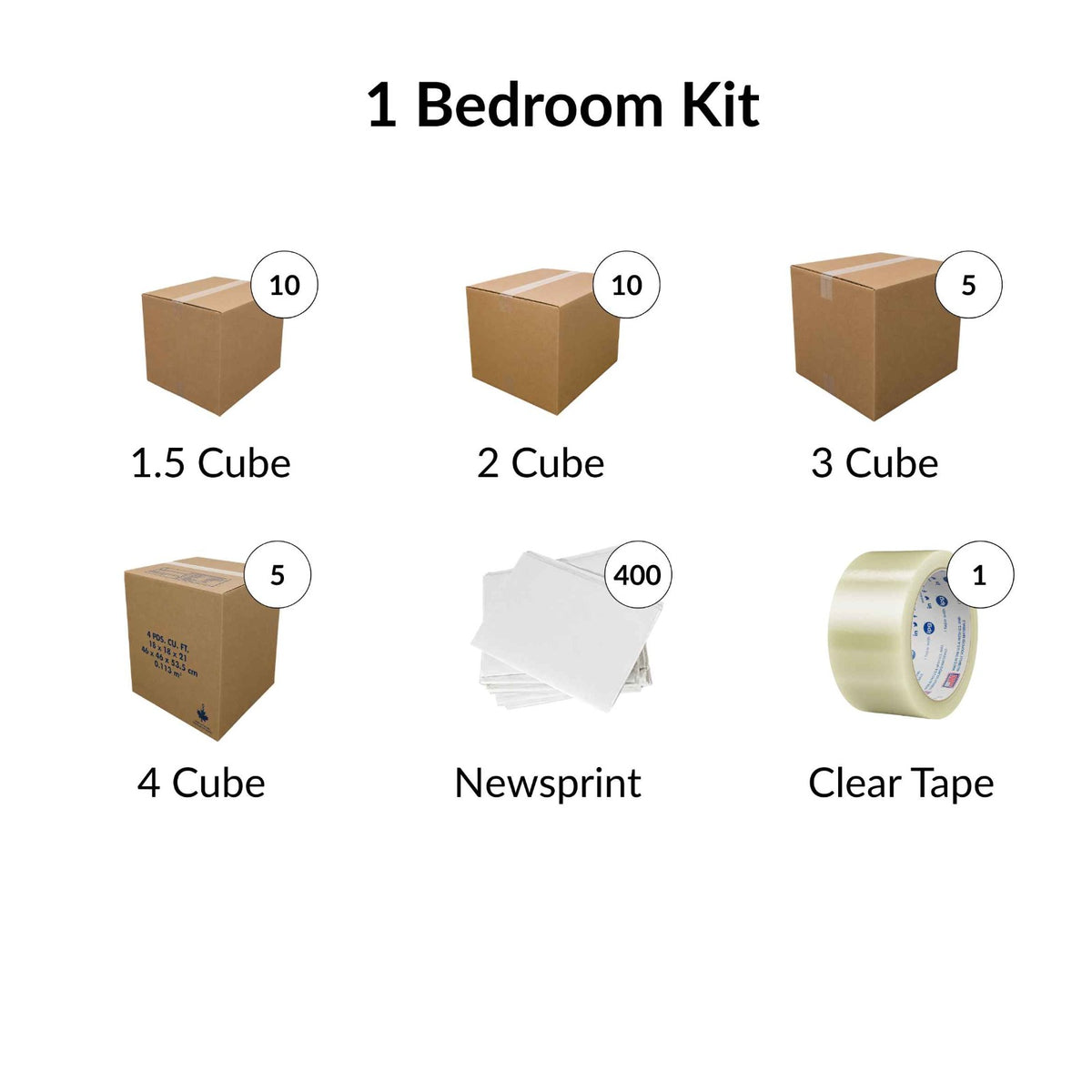 1-Bedroom Moving Kit