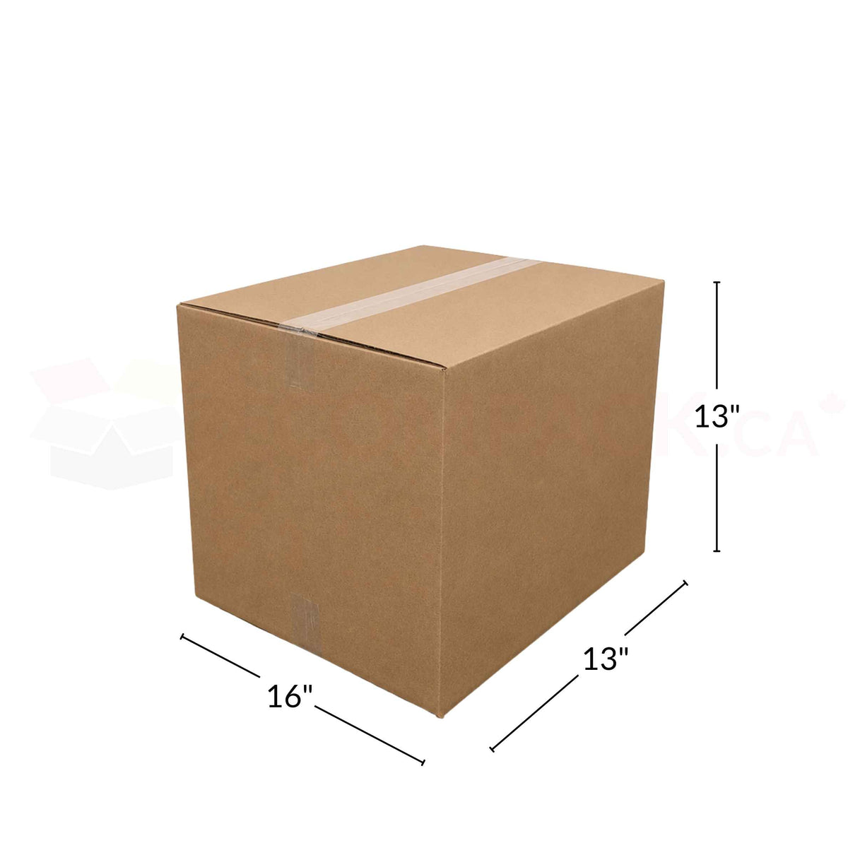 1.5 Cube Moving Box 16" x 13" x 13" Kraft 32ETC (5/bu)