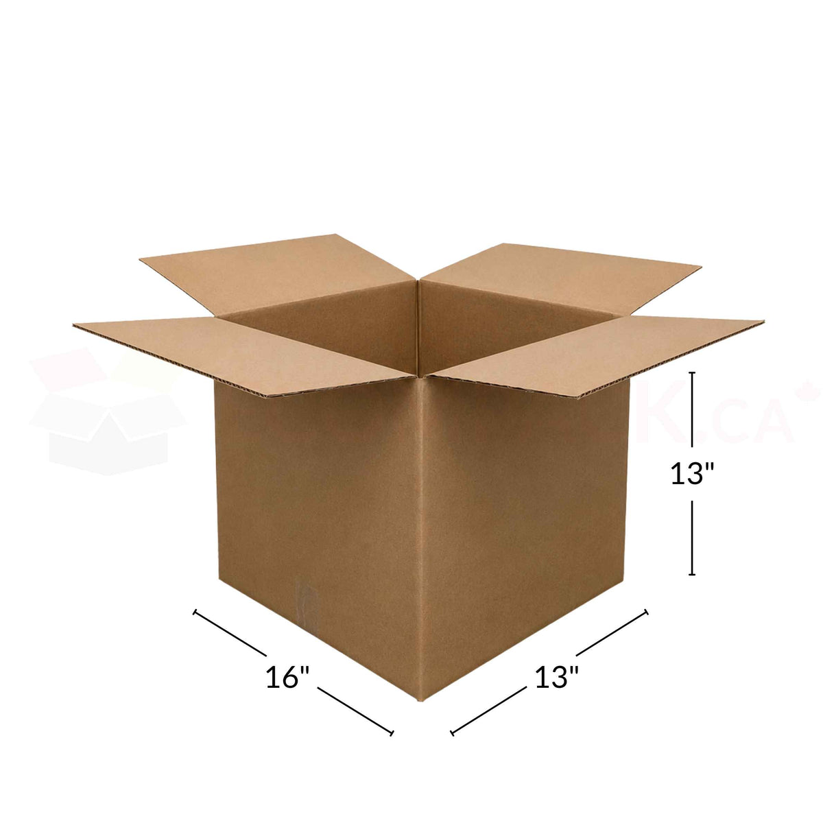 1.5 Cube Moving Box 16" x 13" x 13" Kraft 32ETC (5/bu)