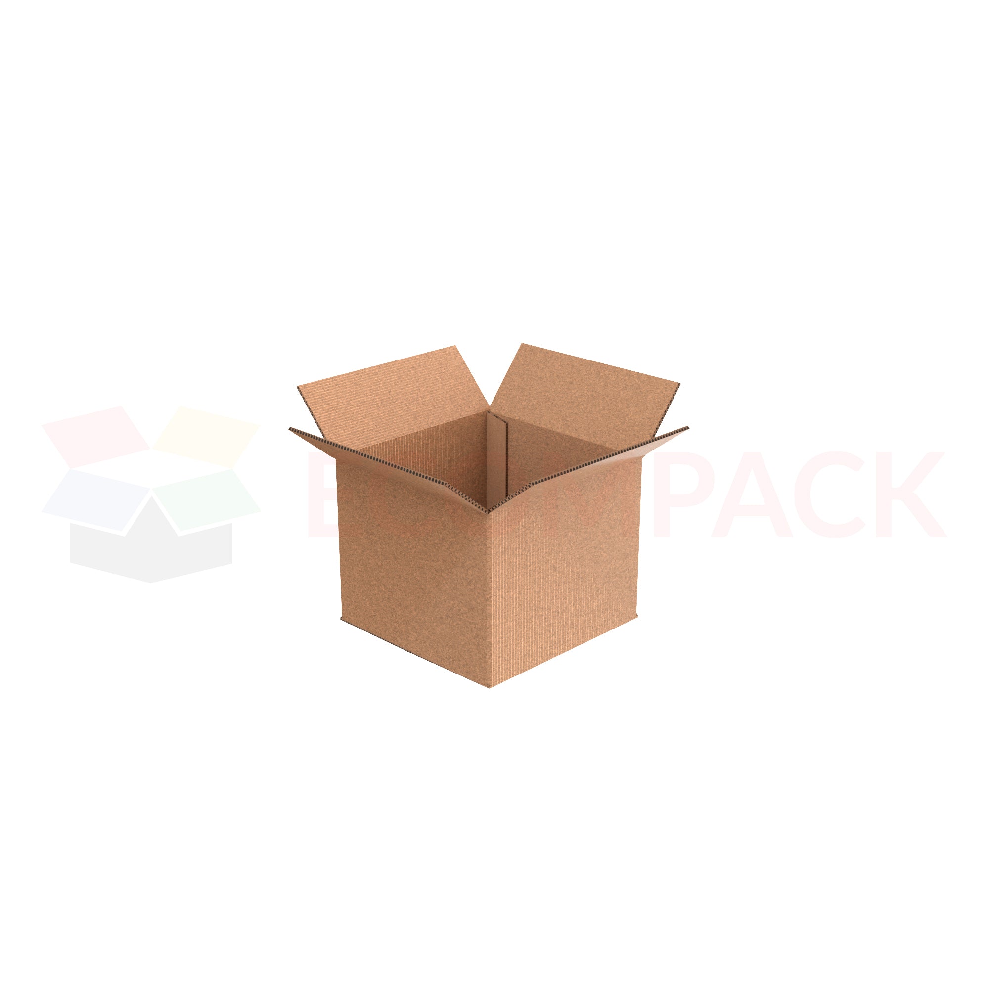10" x 10" x 8" Shipping Box RSC Kraft 32ECT (25/bu)