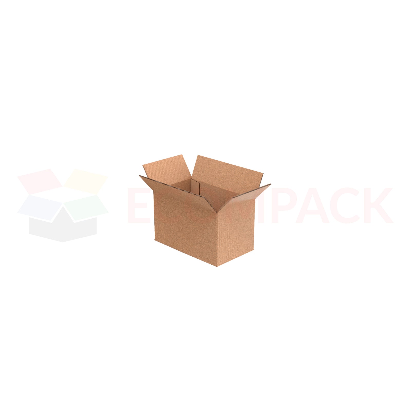 10" x 6" x 6" Shipping Box RSC Kraft 32ECT (25/bu)