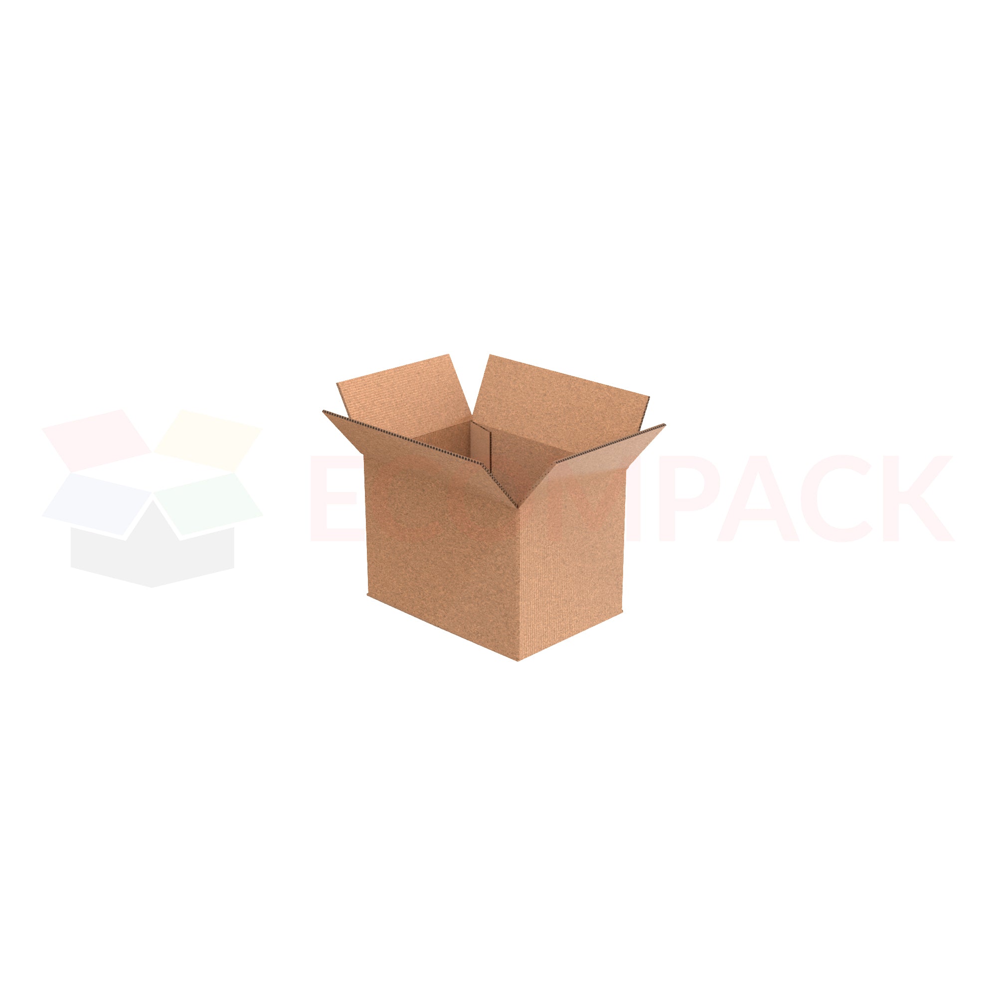 10" x 7" x 7" Shipping Box RSC Kraft 32ECT (25/bu)