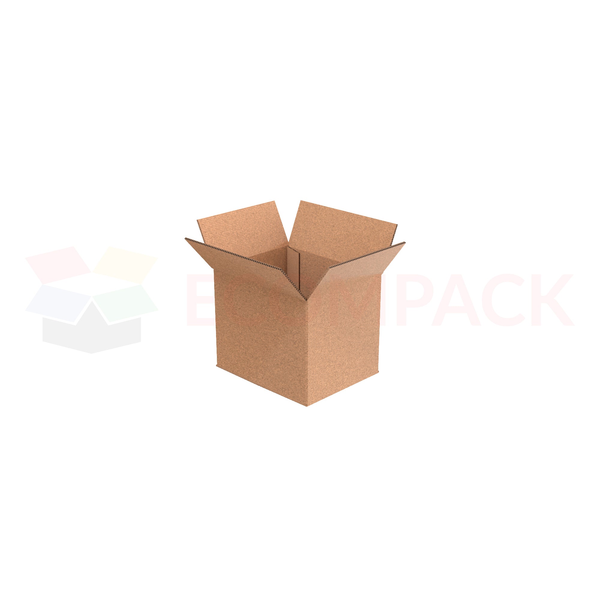 10" x 8" x 8" Shipping Box RSC Kraft 32ECT (25/bu)