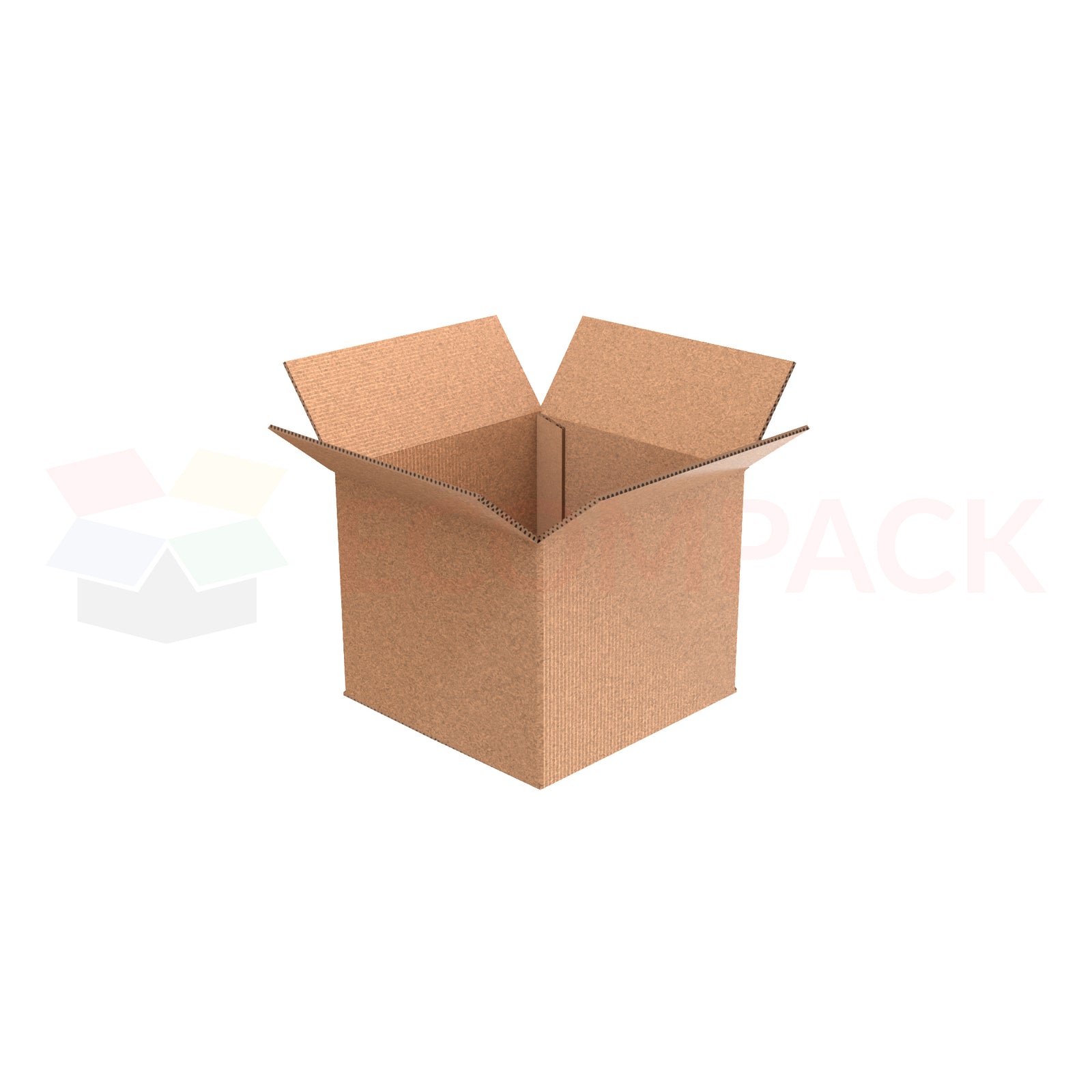 12" x 12" x 10" Shipping Box RSC Kraft 32ECT (25/bu)