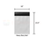 Poly Mailer / Shipping Bag HD 3mil Self-Seal White 12" x 15.5" (100/pk)