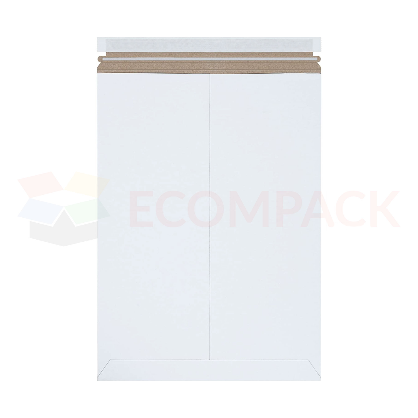 White Rigid Mailers / Stay Flat Mailers 13" x 18" Usable Self-Seal (100/cs)