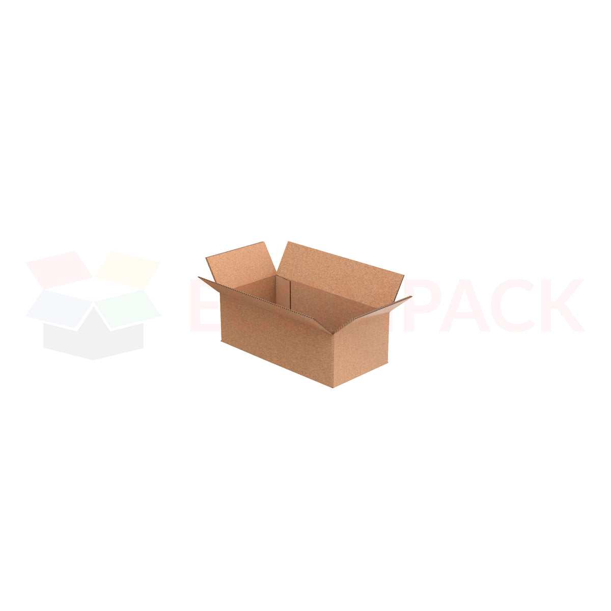 12&quot; x 6&quot; x 4&quot; Shipping Box RSC Kraft 32ECT (25/bu)