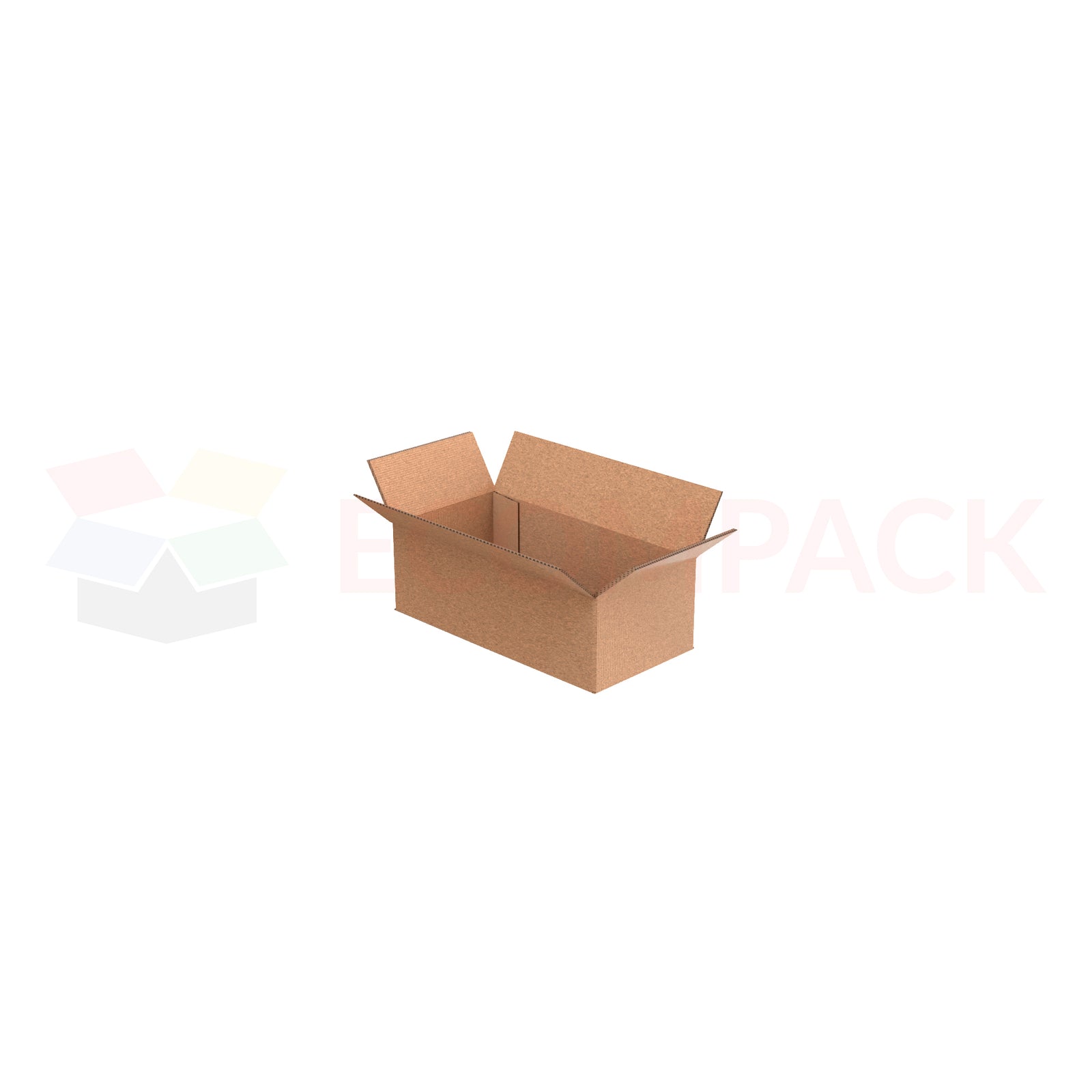12" x 6" x 4" Shipping Box RSC Kraft 32ECT (25/bu)