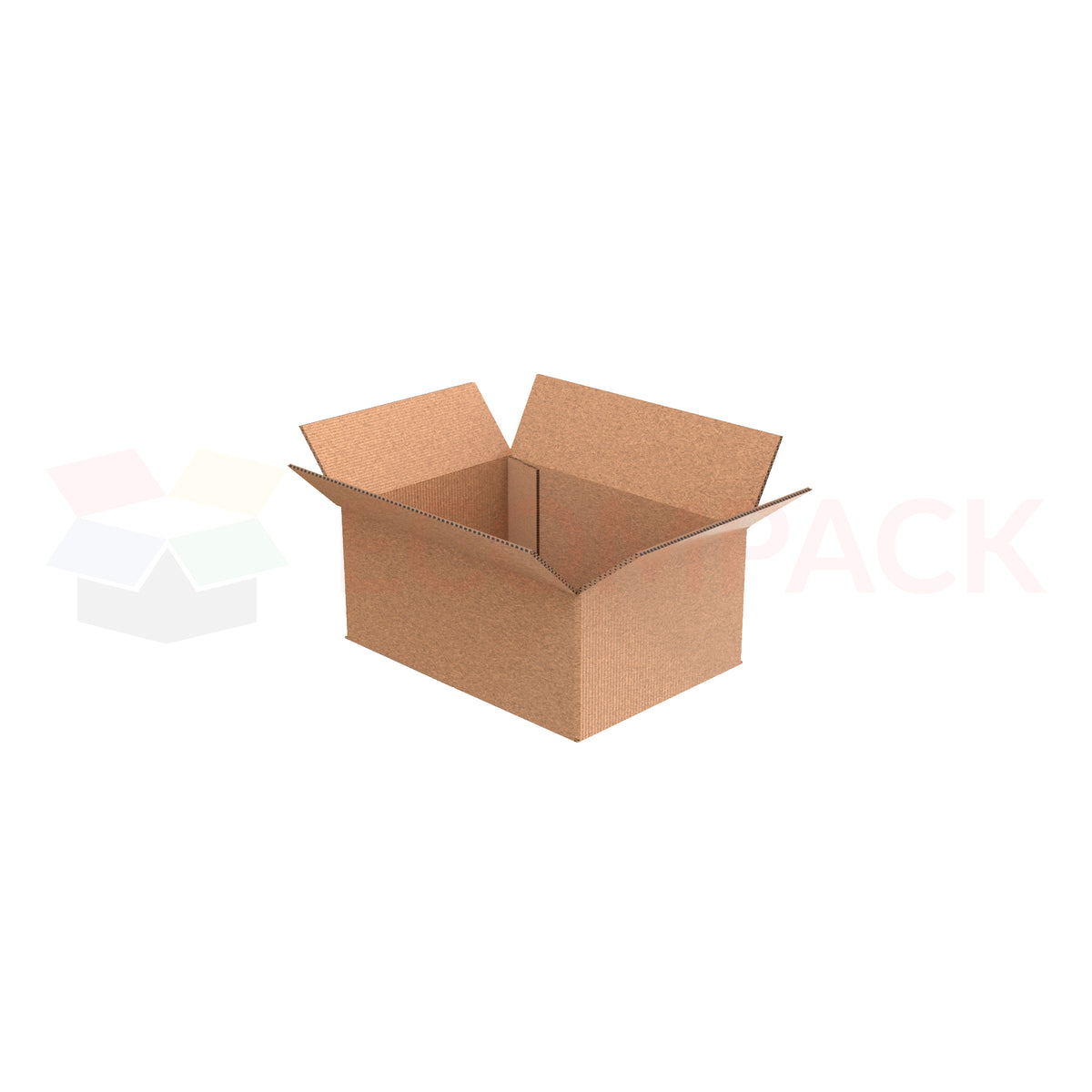 14&quot; x 10&quot; x 6&quot; Shipping Box RSC Kraft 32ECT (25/bu)
