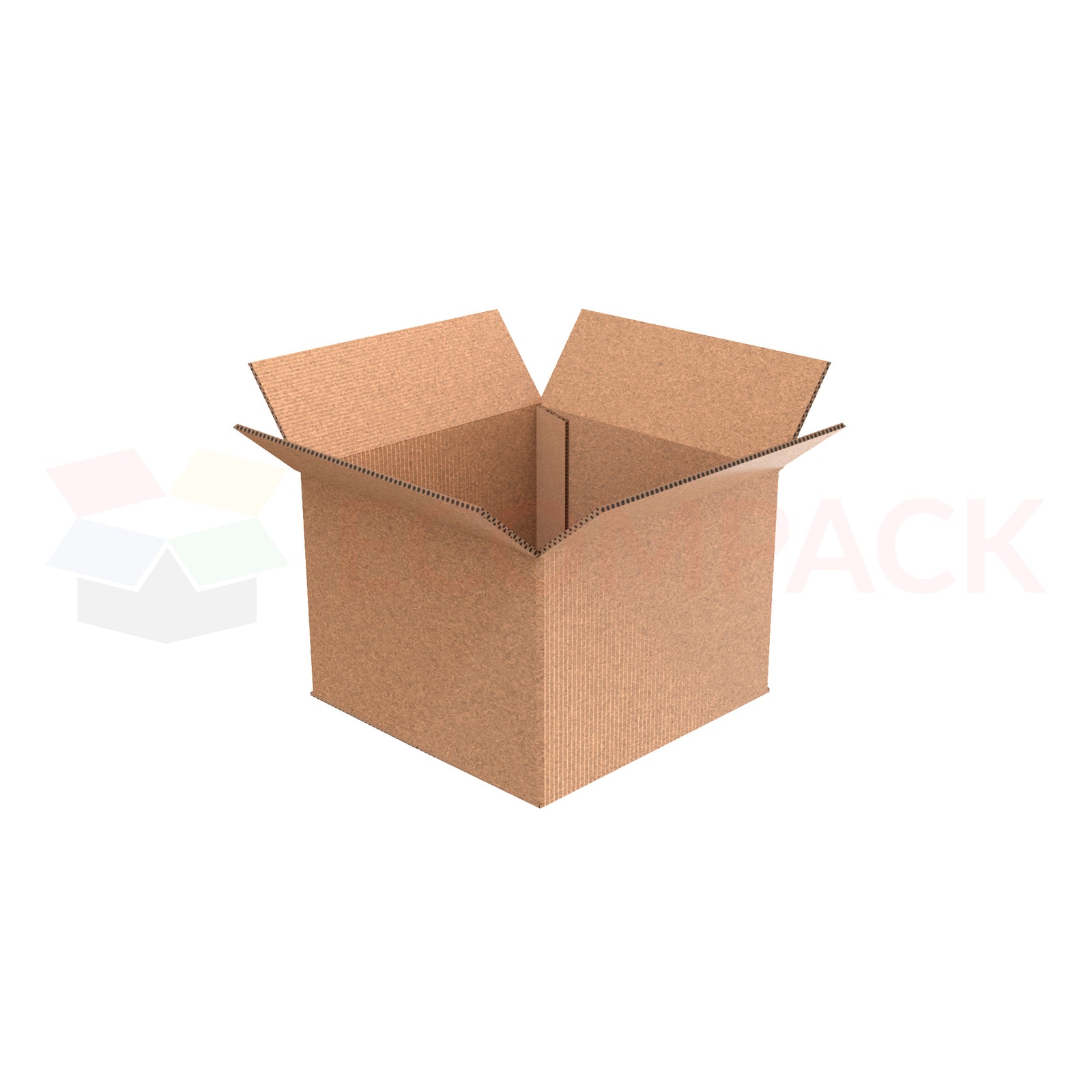 14" x 14" x 10" Shipping Box RSC Kraft 32ECT (25/bu)