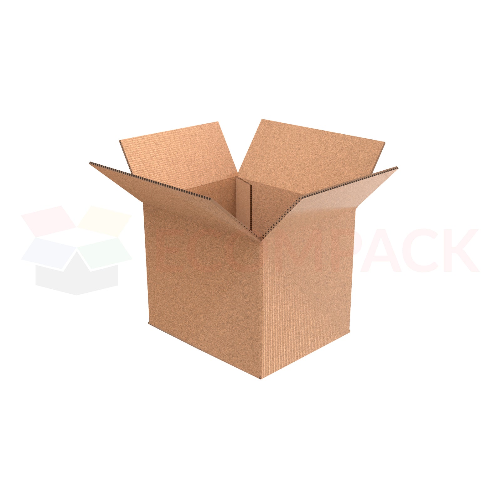 15" x 12" x 12" Shipping Box RSC Kraft 32ECT (25/bu)