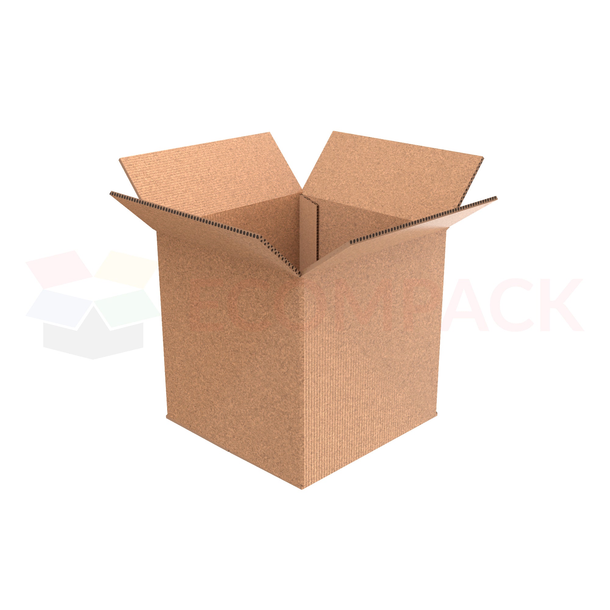 15" x 15" x 15" Shipping Box RSC Kraft 32ECT (25/bu)
