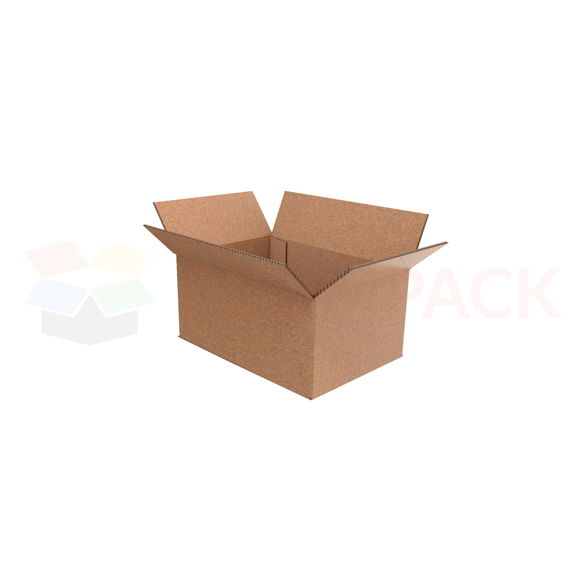 16" x 12" x 9" Shipping Box RSC Kraft 40ECT (25/bu)