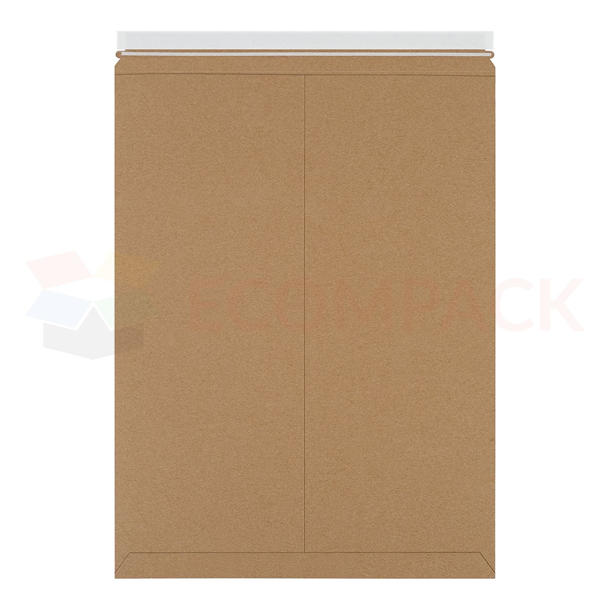 Kraft Rigid Mailers / Stay Flat Mailers 18" x 24" Self-Seal (25/pk)