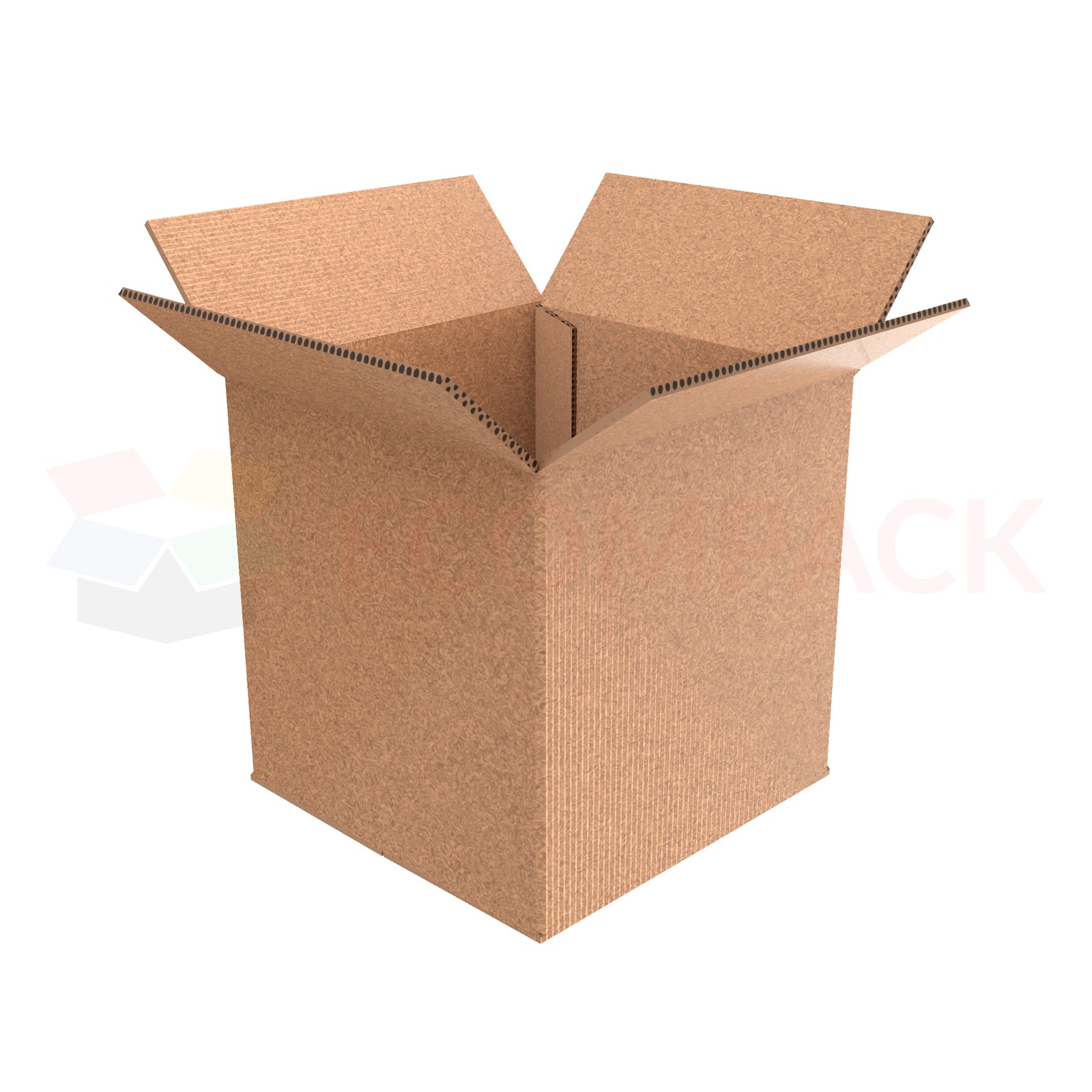 20" x 20" x 20" Shipping Box RSC Kraft 32ECT (20/bu)