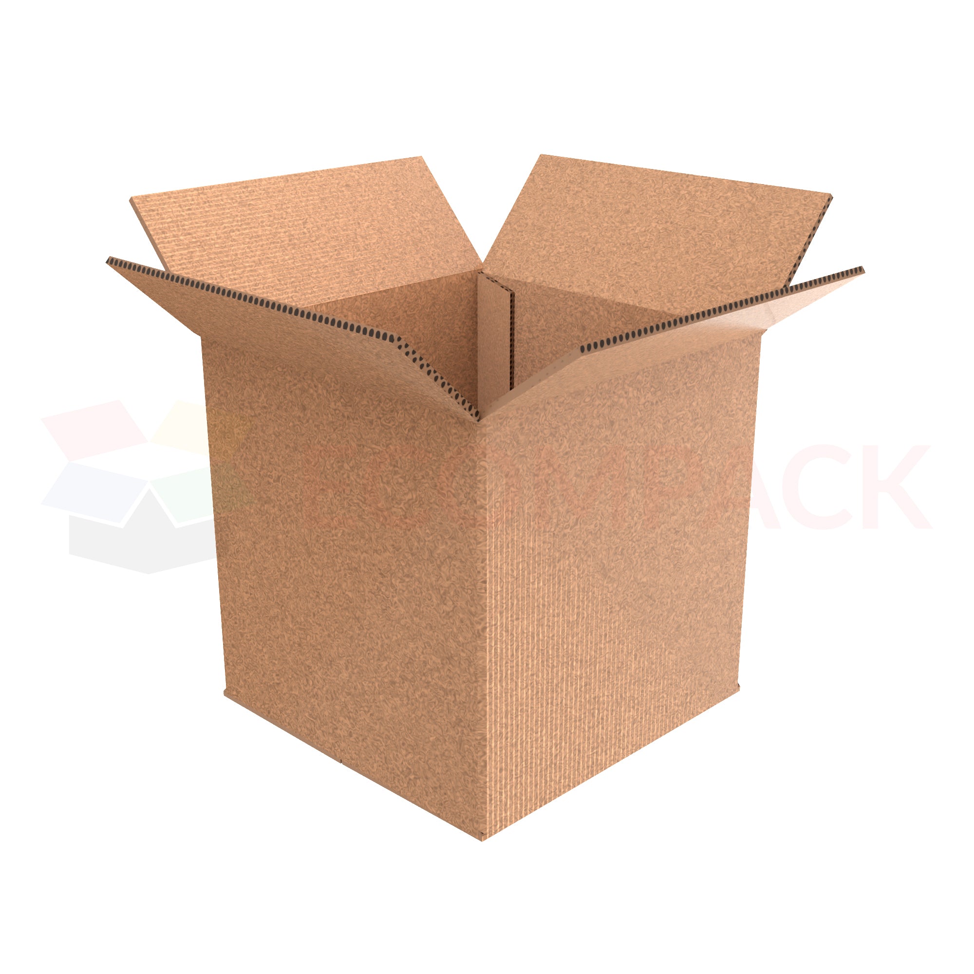 22" x 22" x 22" Shipping Box RSC Kraft 32ECT (10/bu)