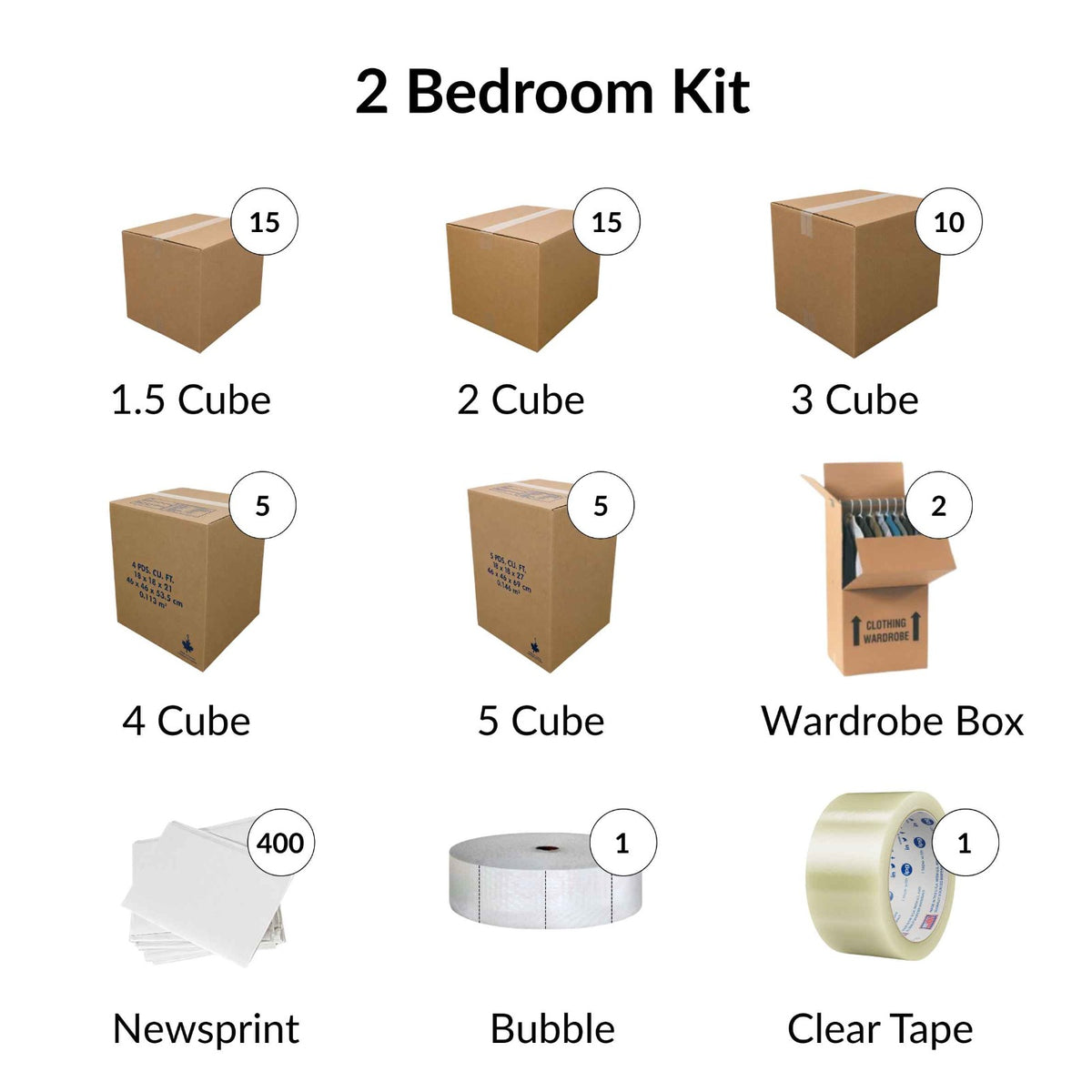 2-Bedroom Moving Kit