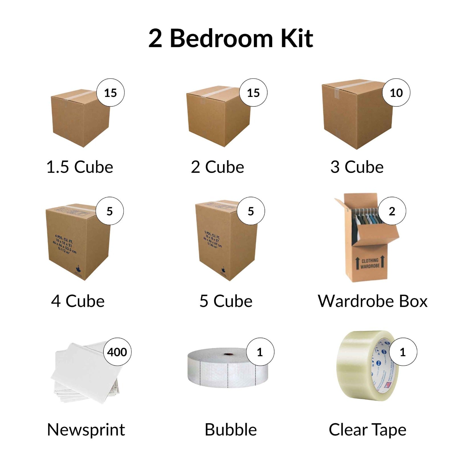 2-Bedroom Moving Kit