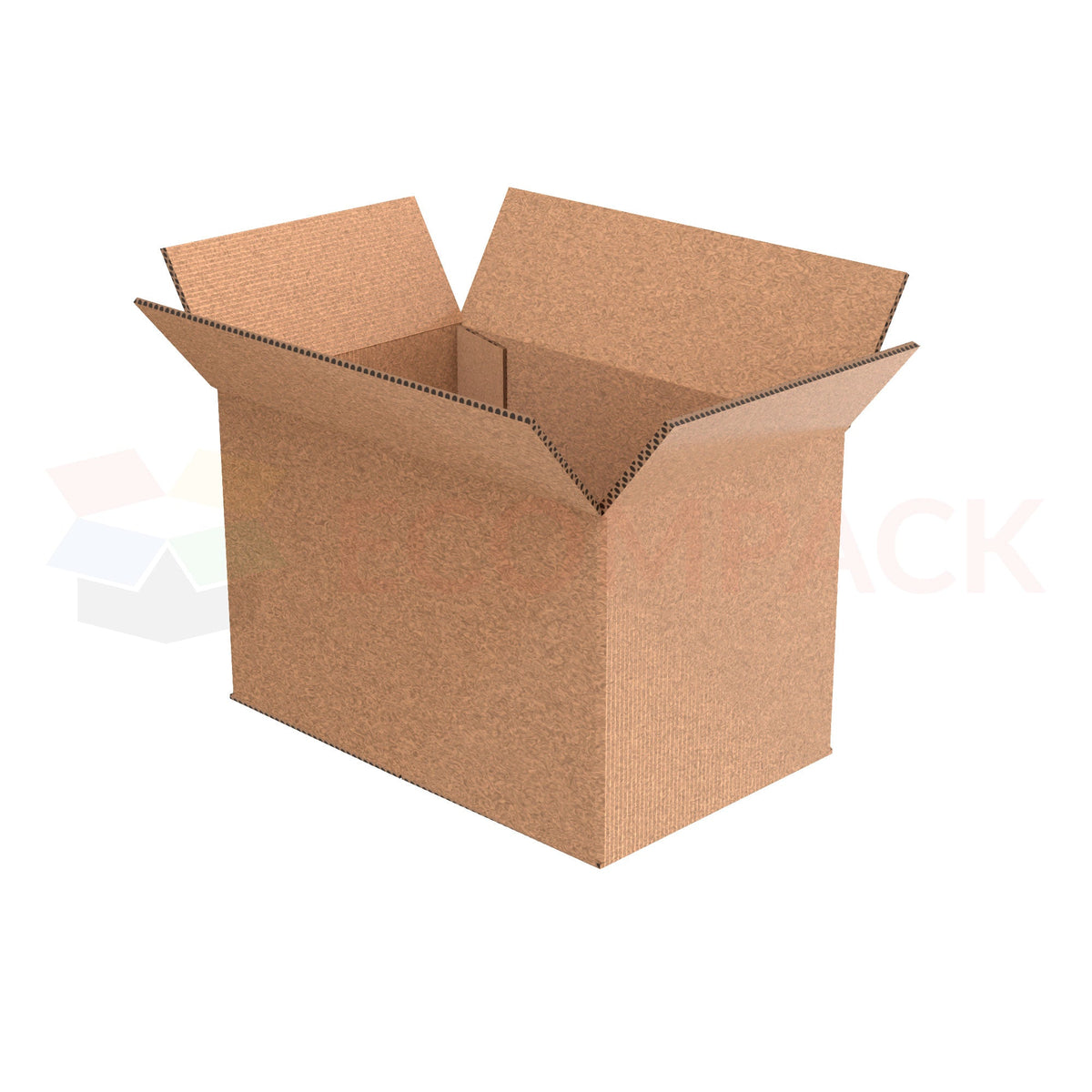 24" x 16" x 12" Shipping Box RSC 32ECT Kraft Multi-Depth 10,8,6 (25/bu)
