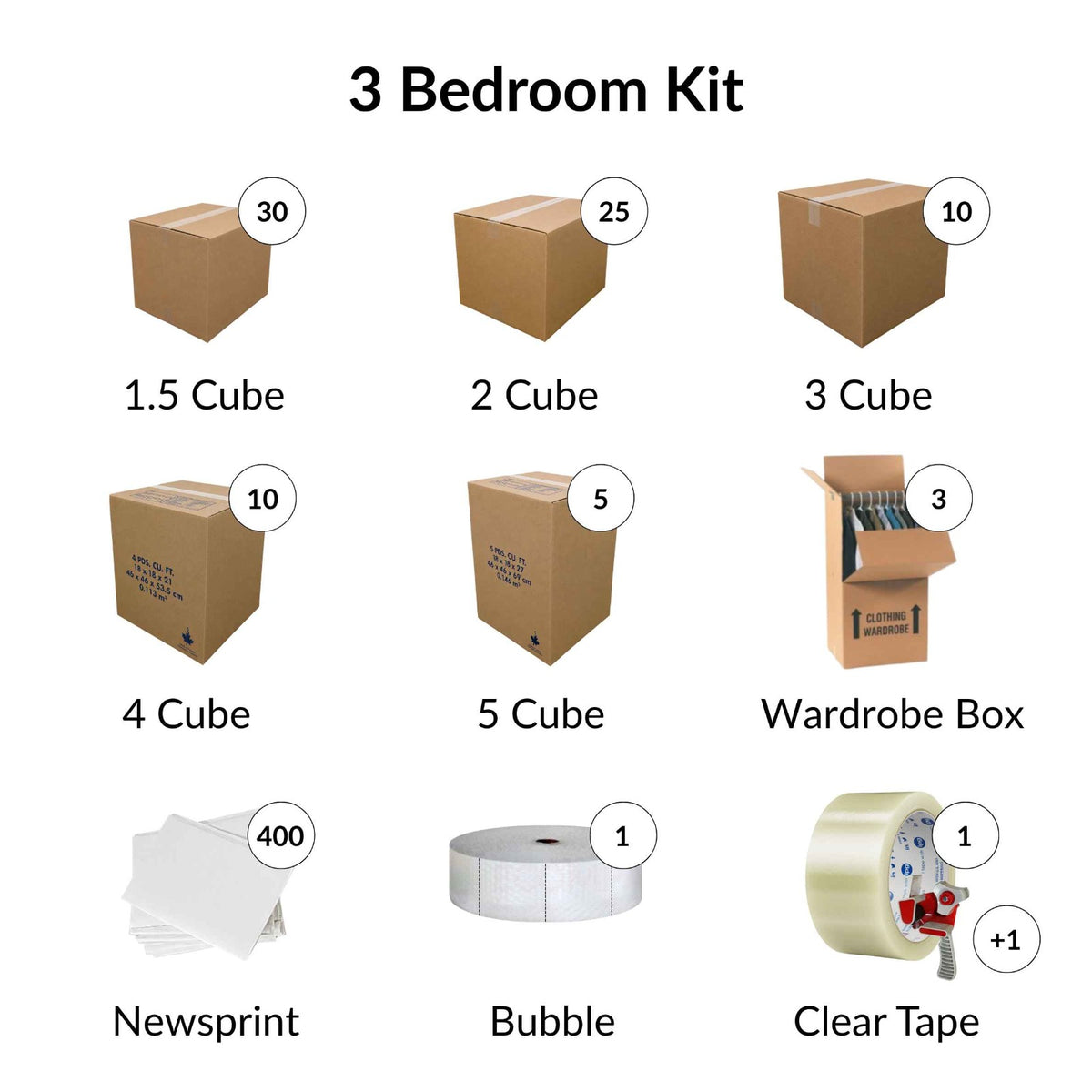 3-Bedroom Moving Kit
