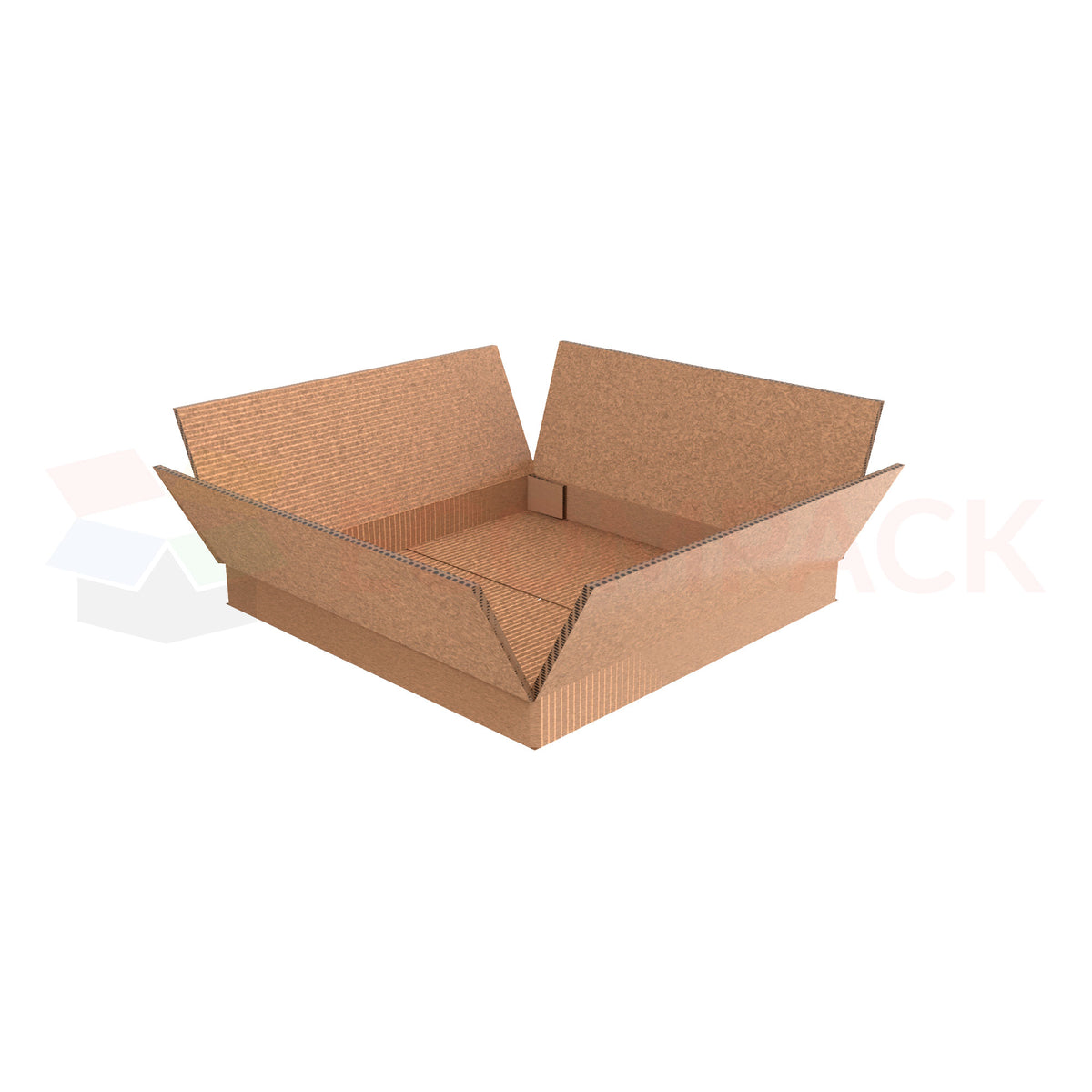 36&quot; x 24&quot; x 4&quot; Shipping Box RSC Kraft 44ECT (10/bu)
