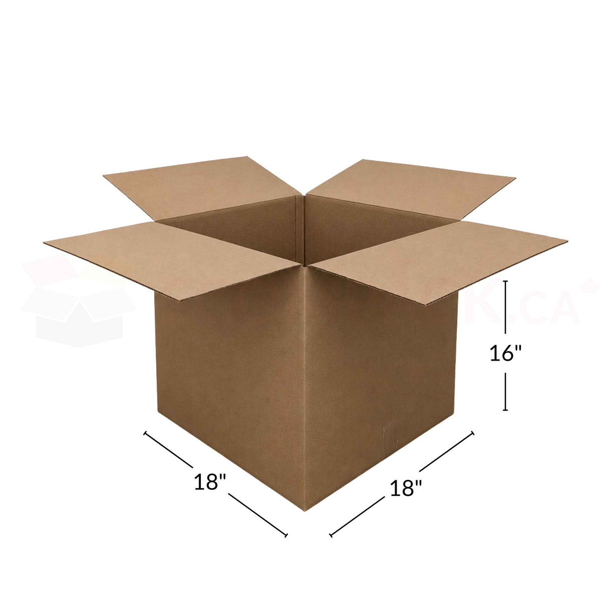 3 Cube Moving Box 18" x 18" x 16" Kraft 32ETC (5/bu)