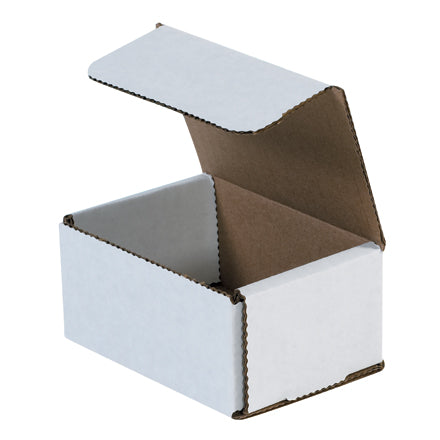 4" x 3" x 2" Ecommerce Mailer Top Tab 32ECT White (50/pk)