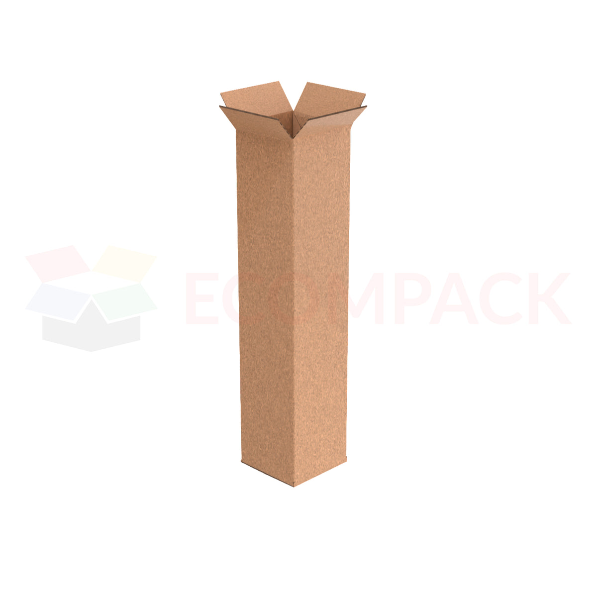 4" x 4" x 18" Shipping Box RSC Kraft 32ECT (25/bu)