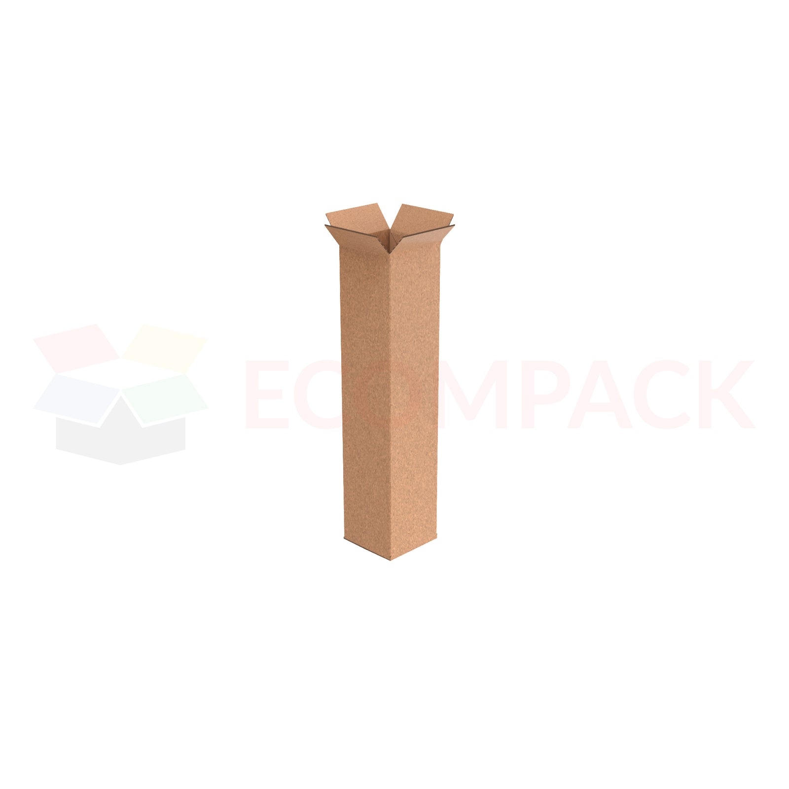 4" x 4" x 18" Shipping Box RSC Kraft 32ECT (25/bu)