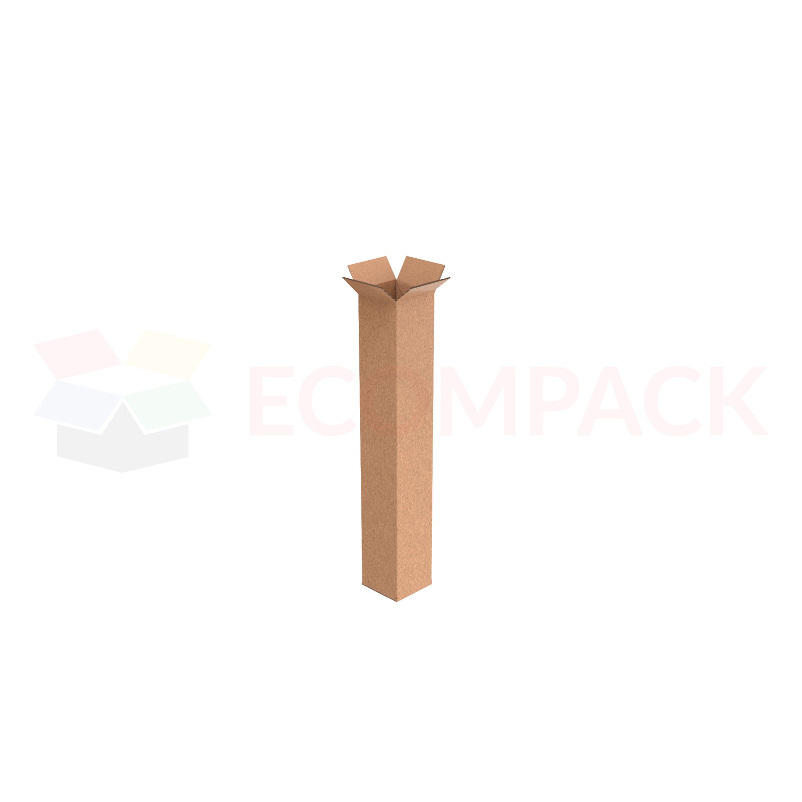4" x 4" x 24" Shipping Box RSC Kraft 32ECT (25/bu)