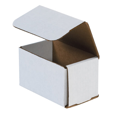 5" x 3" x 3" Ecommerce Mailer Top Tab 32ECT White (50/pk)