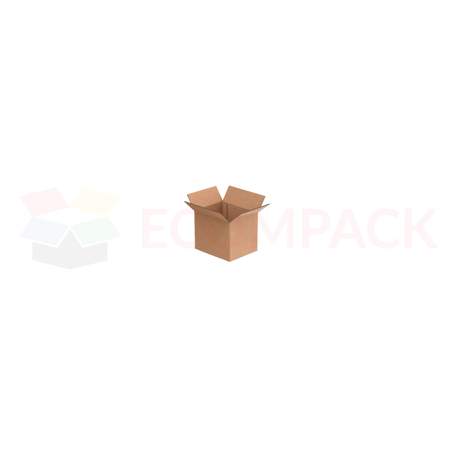 5" x 4" x 4" Shipping Box RSC Kraft 32ECT (25/bu)