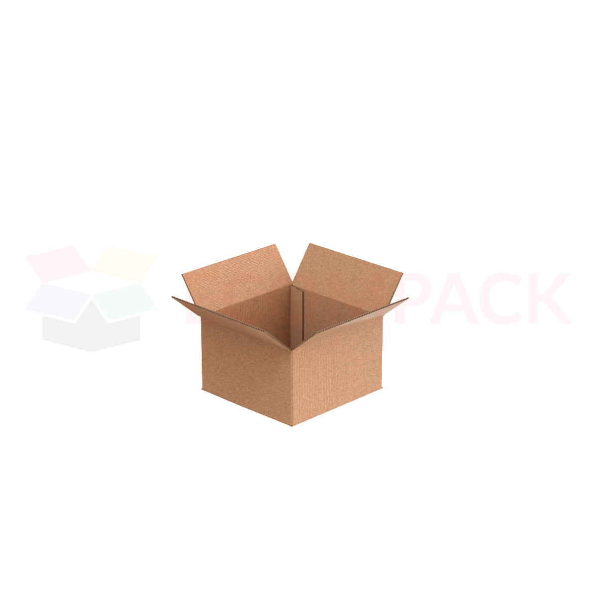 5" x 5" x 3" Shipping Box RSC Kraft 32ECT (25/bu)