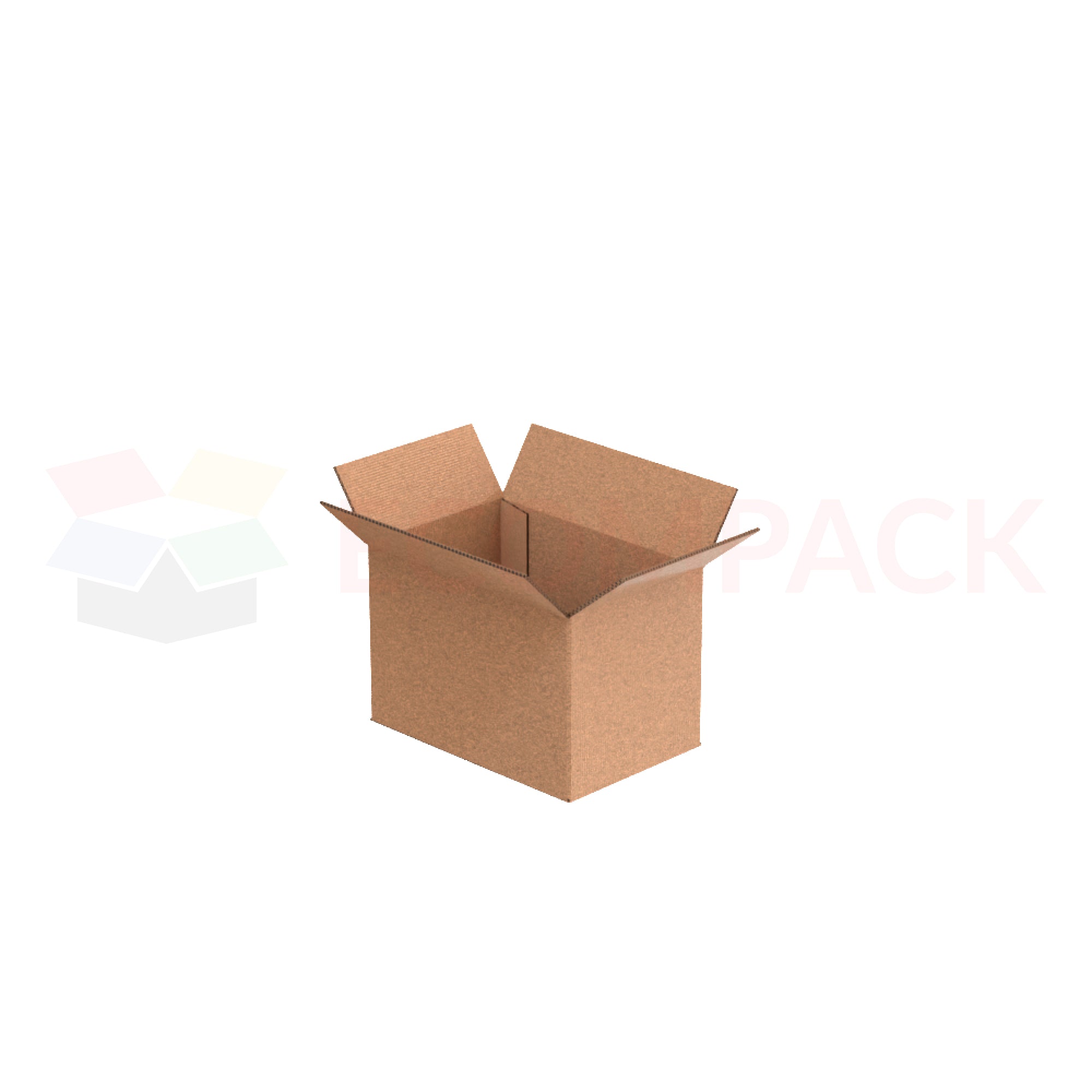 6" x 4" x 4" Shipping Box RSC Kraft 32ECT (25/bu)
