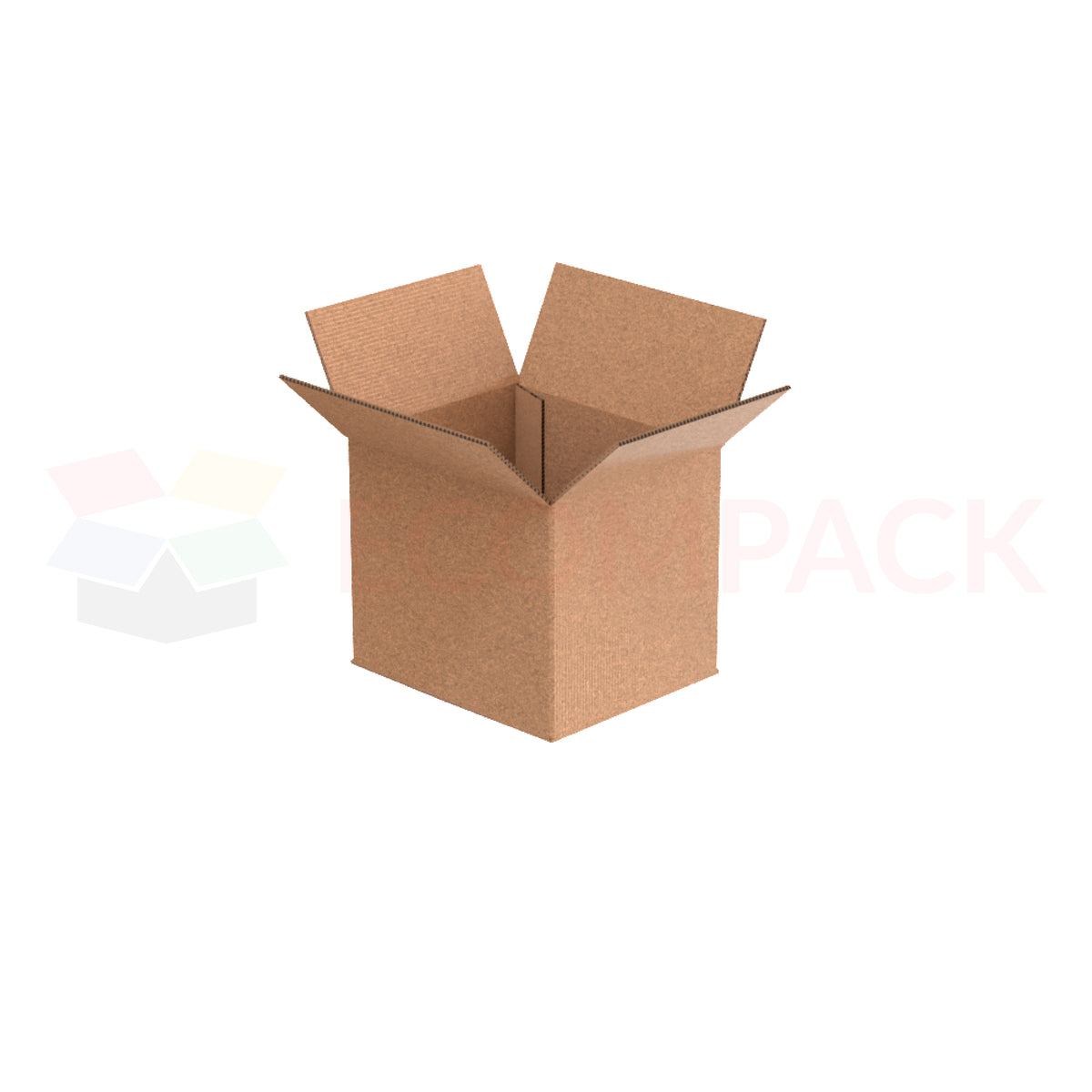 6" x 5" x 5" Shipping Box RSC Kraft 32ECT (25/bu)