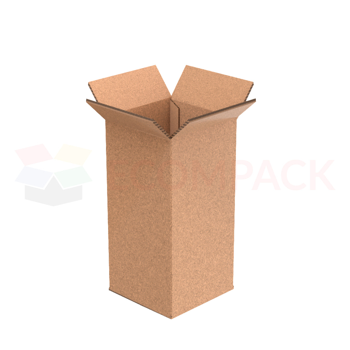 6" x 6" x 12" Shipping Box RSC Kraft 32ECT (25/bu)