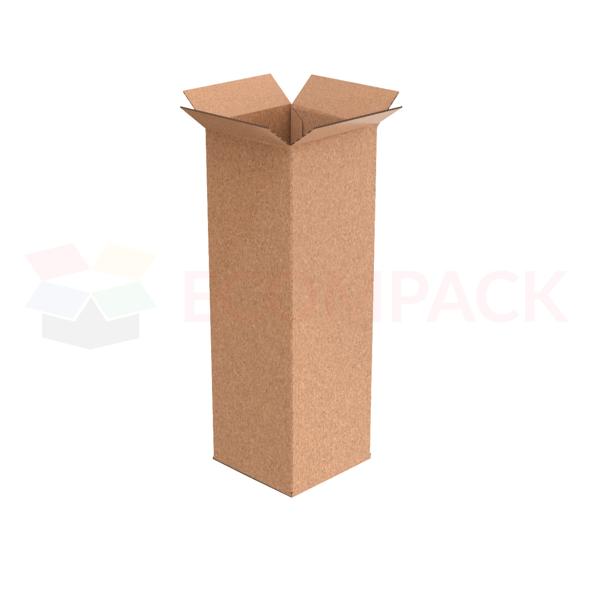 6" x 6" x 18" Shipping Box RSC Kraft 32ECT (25/bu)