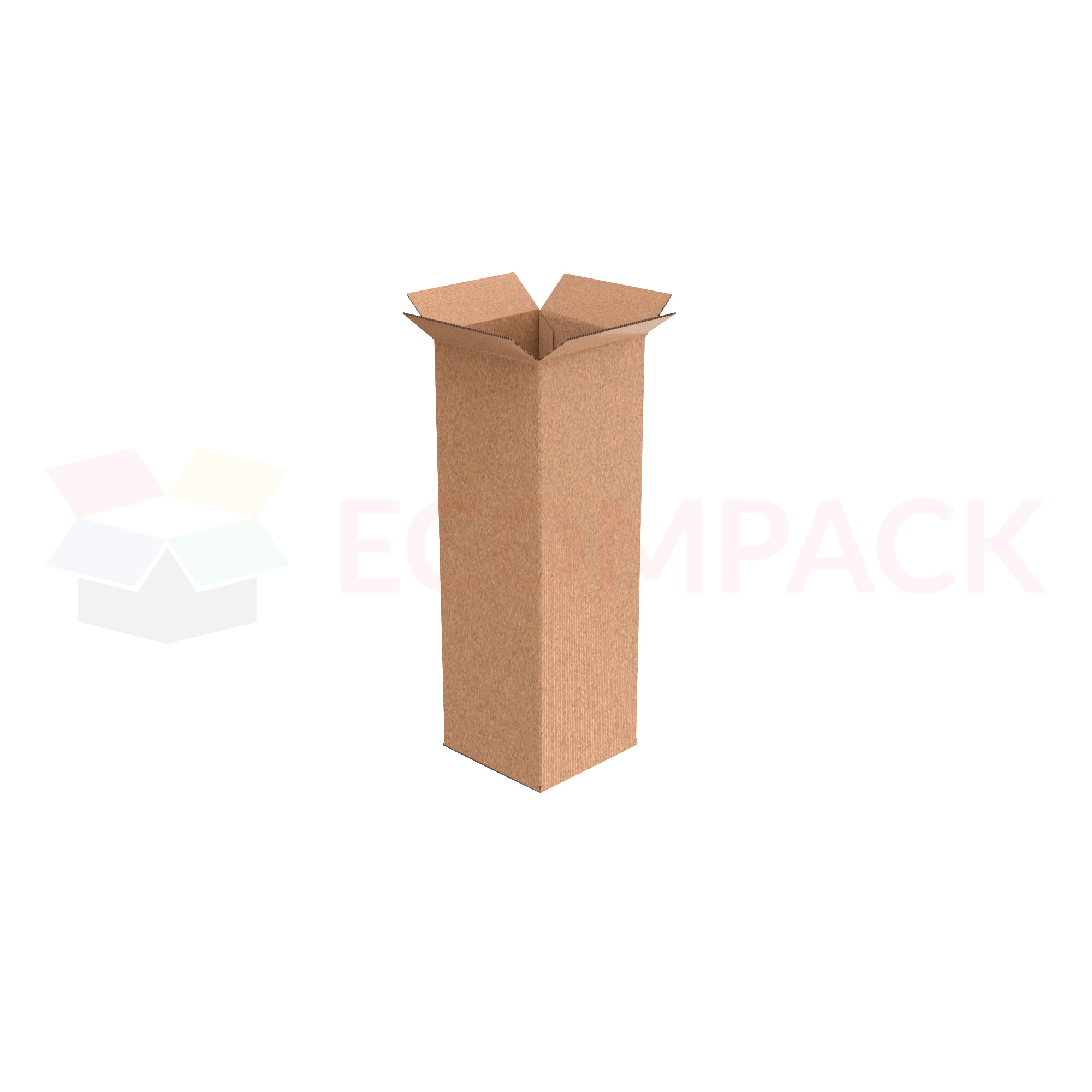 6" x 6" x 18" Shipping Box RSC Kraft 32ECT (25/bu)
