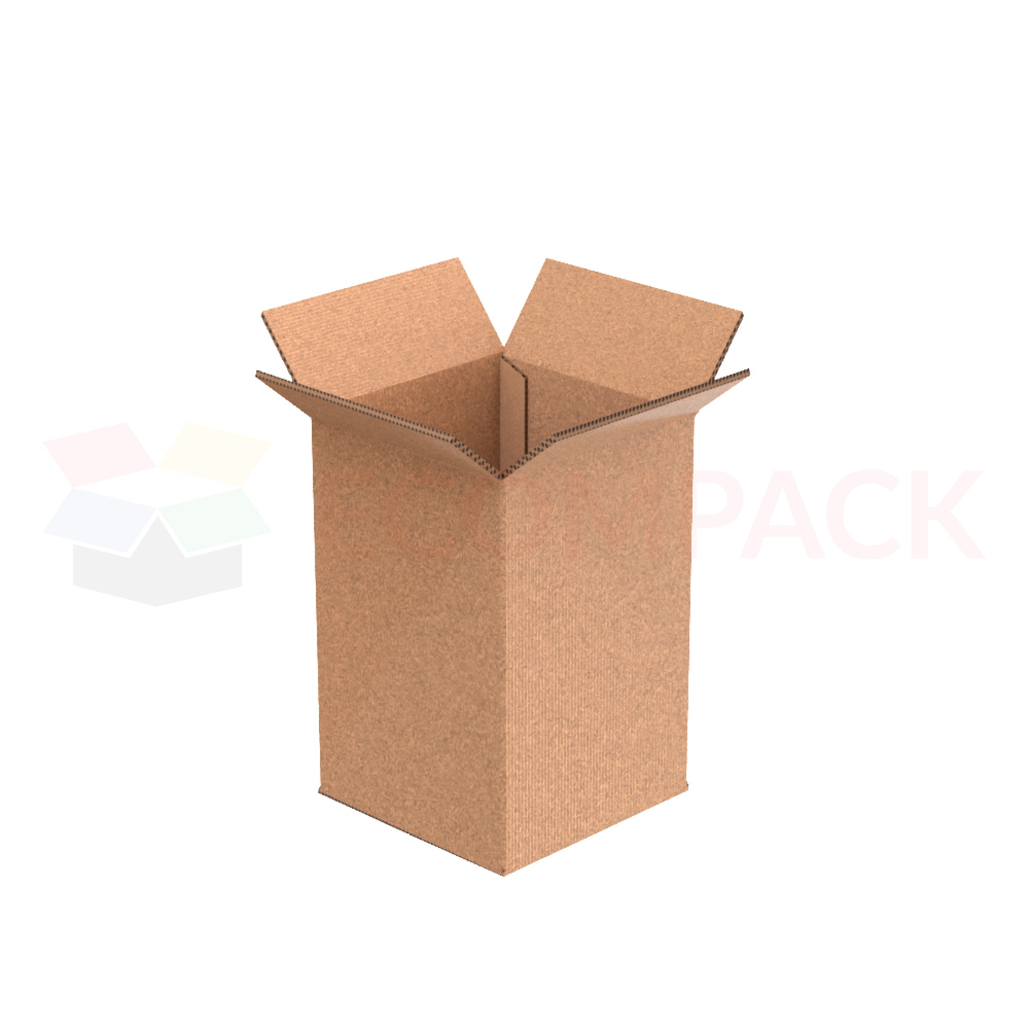 6" x 6" x 9" Shipping Box RSC Kraft 32ECT (25/bu)