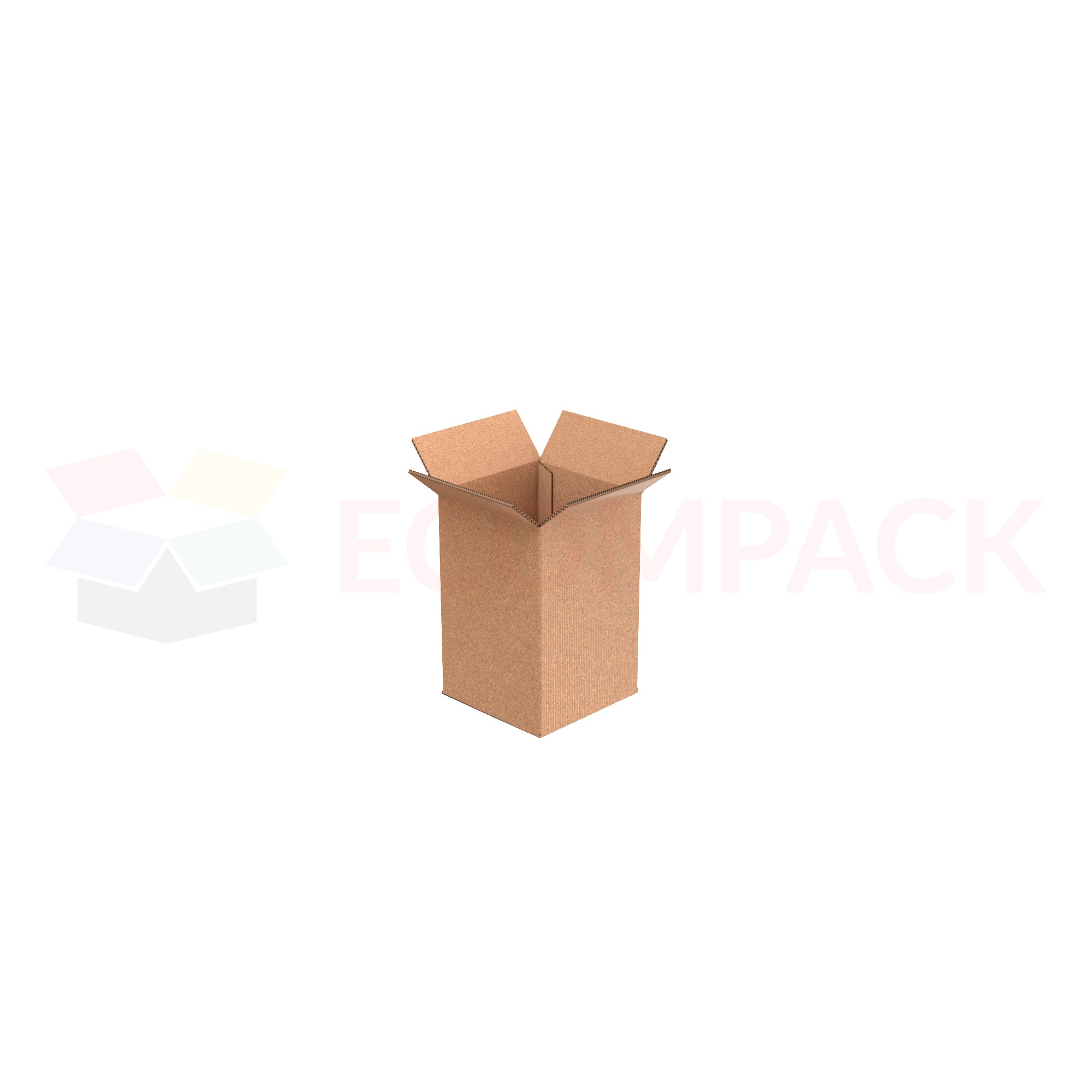 6" x 6" x 9" Shipping Box RSC Kraft 32ECT (25/bu)