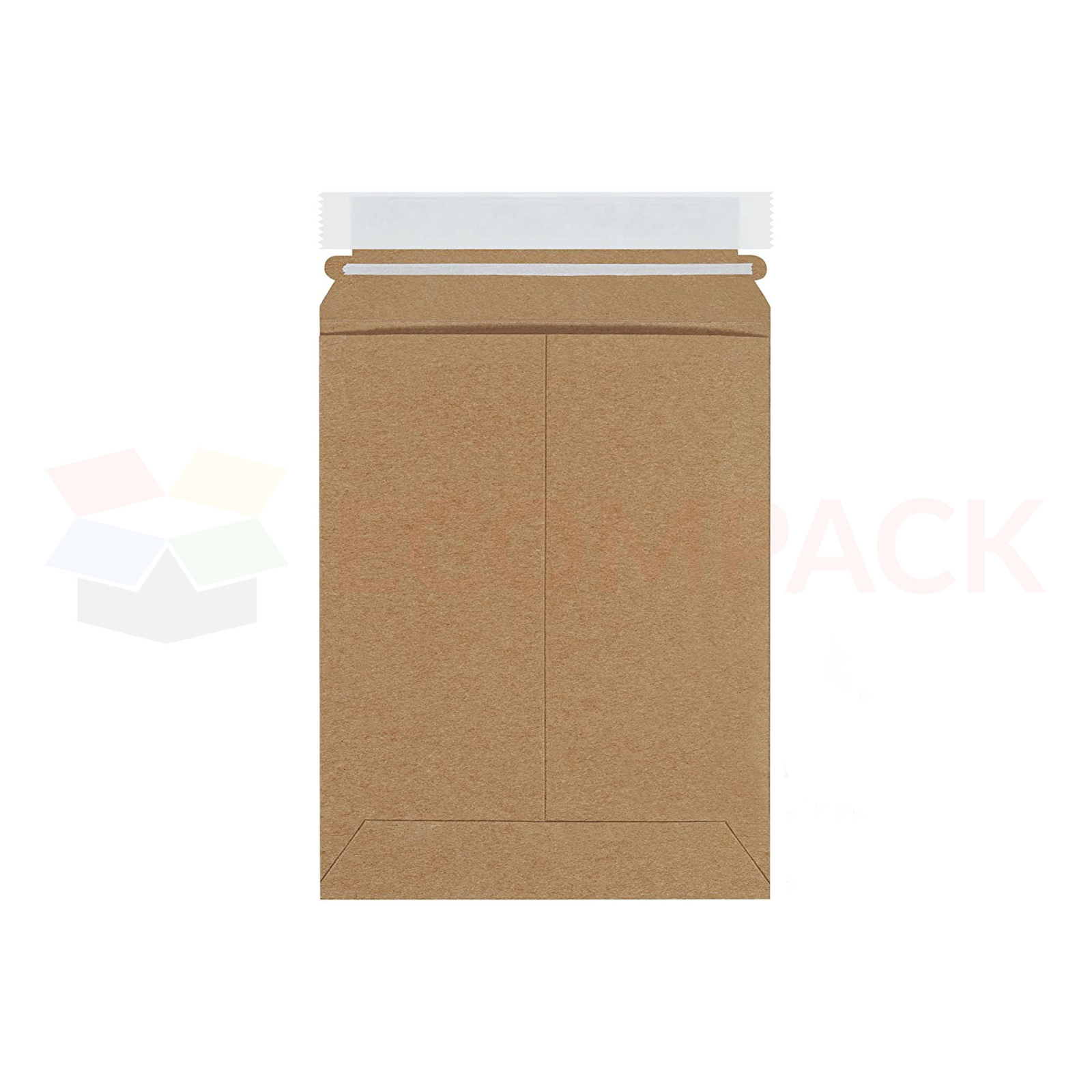 Kraft Rigid Mailers / Stay Flat Mailers 7" x 9" Self-Seal (100/cs)
