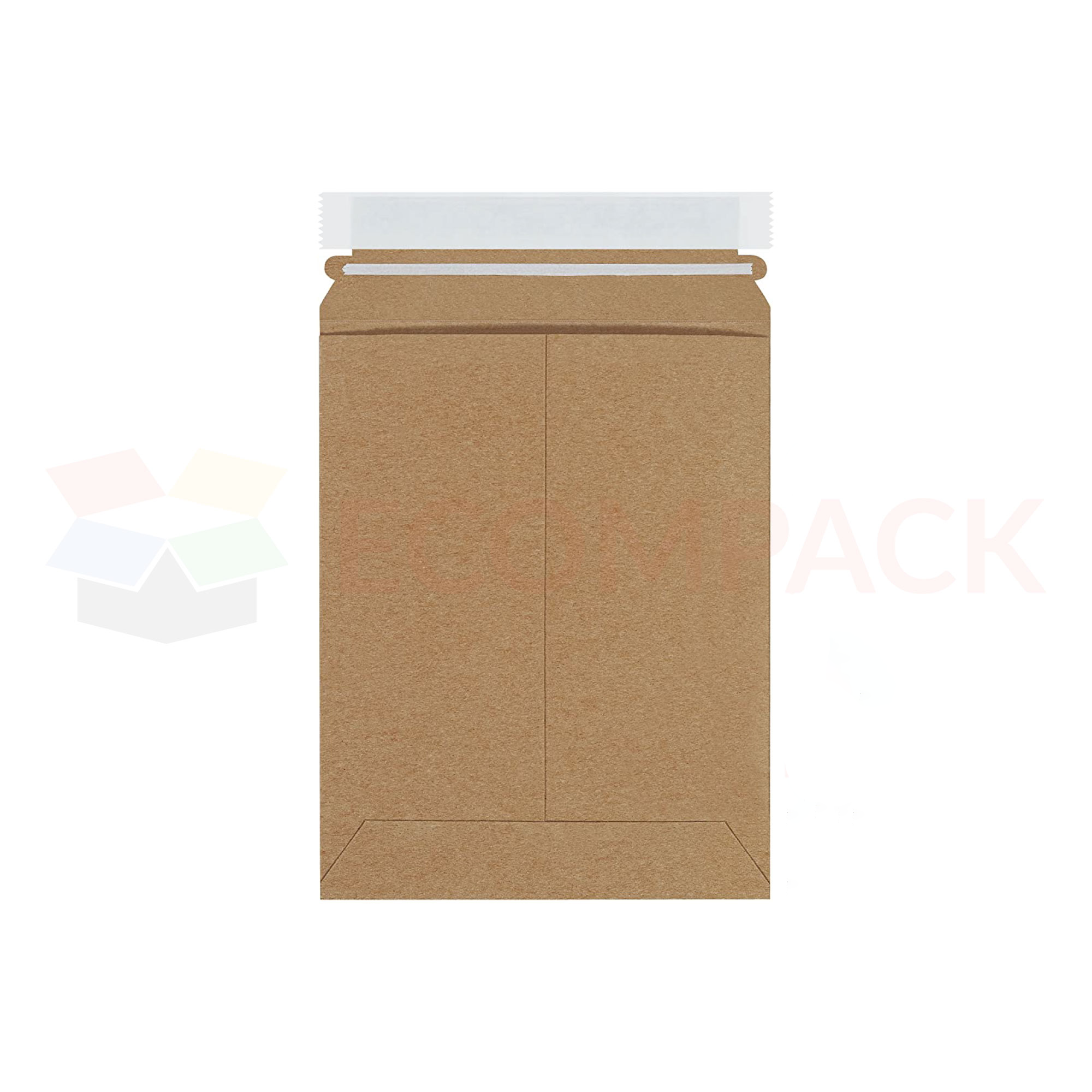Kraft Rigid Mailers / Stay Flat Mailers 7" x 9" Self-Seal (100/cs)