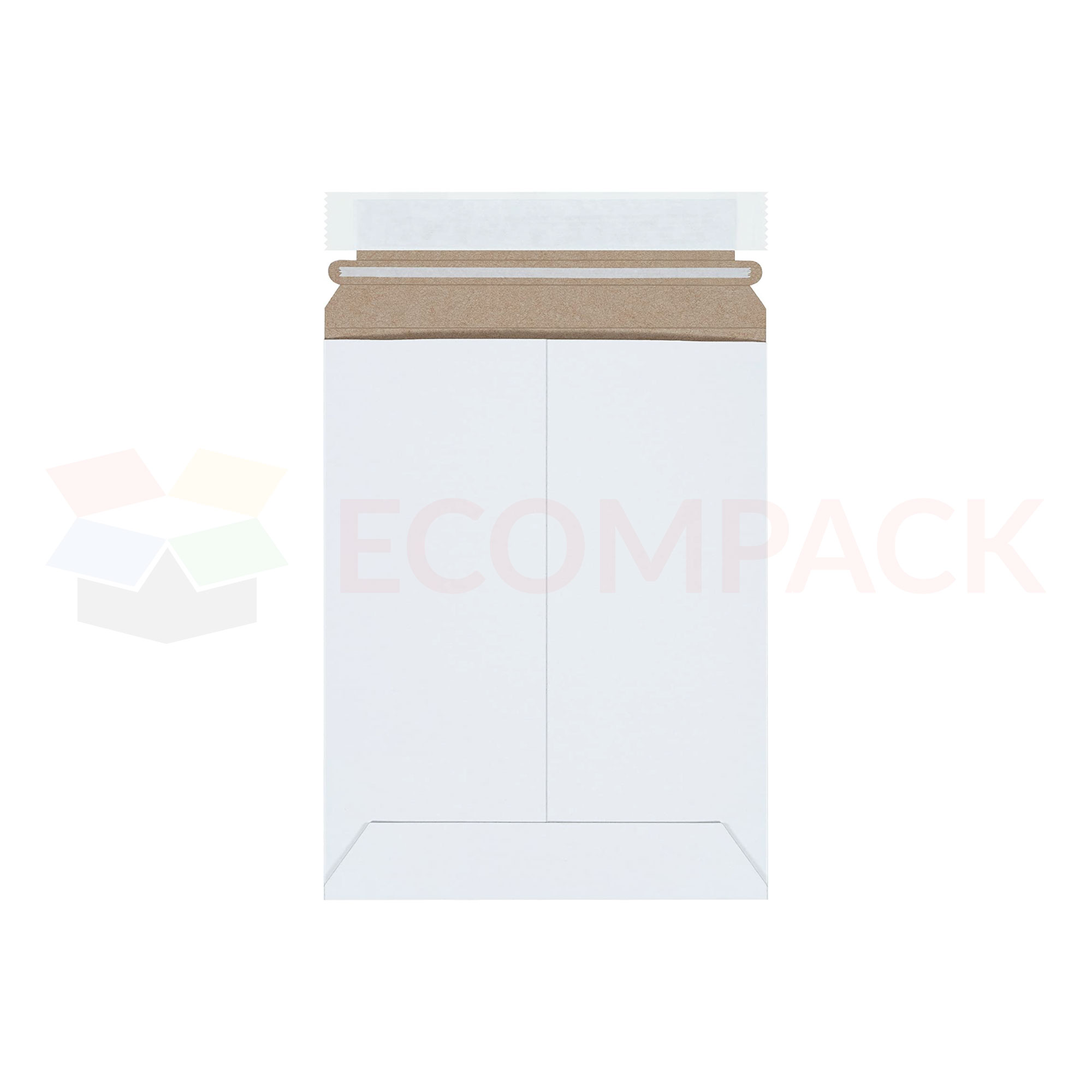 White Rigid Mailers / Stay Flat Mailers 7" x 9" Self-Seal (100/cs)