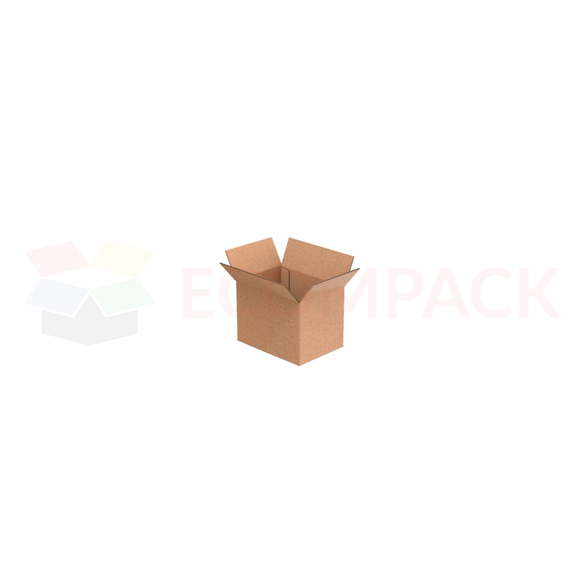 7" x 4" x 4" Shipping Box RSC Kraft 32ECT (25/bu)
