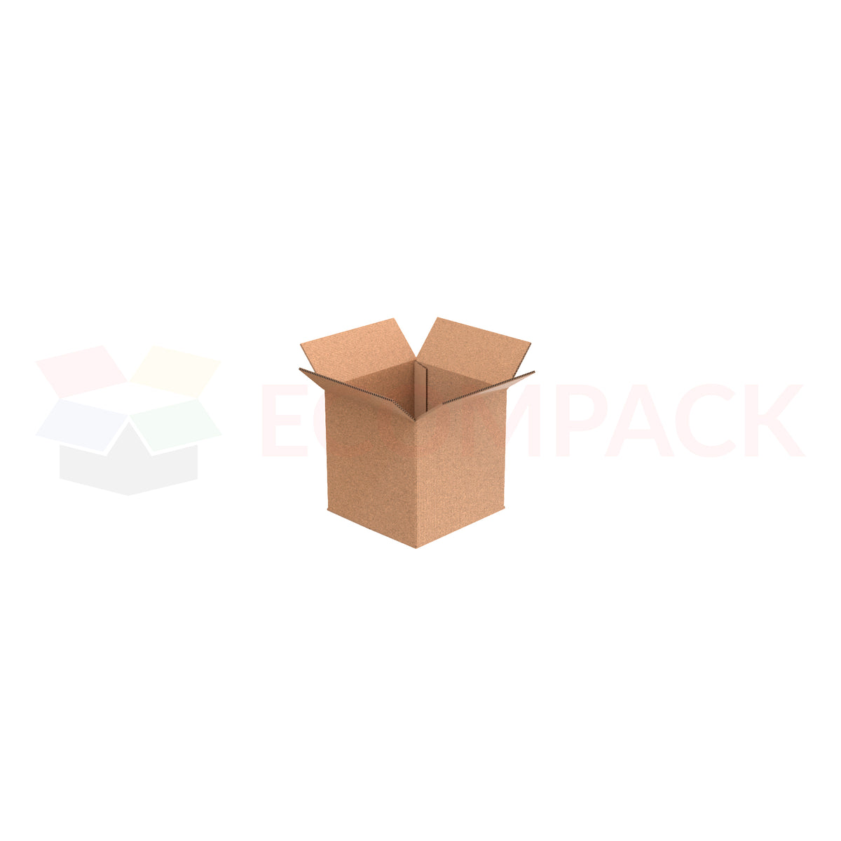 7&quot; x 7&quot; x 7&quot; Shipping Box RSC Kraft 32ECT (25/bu)