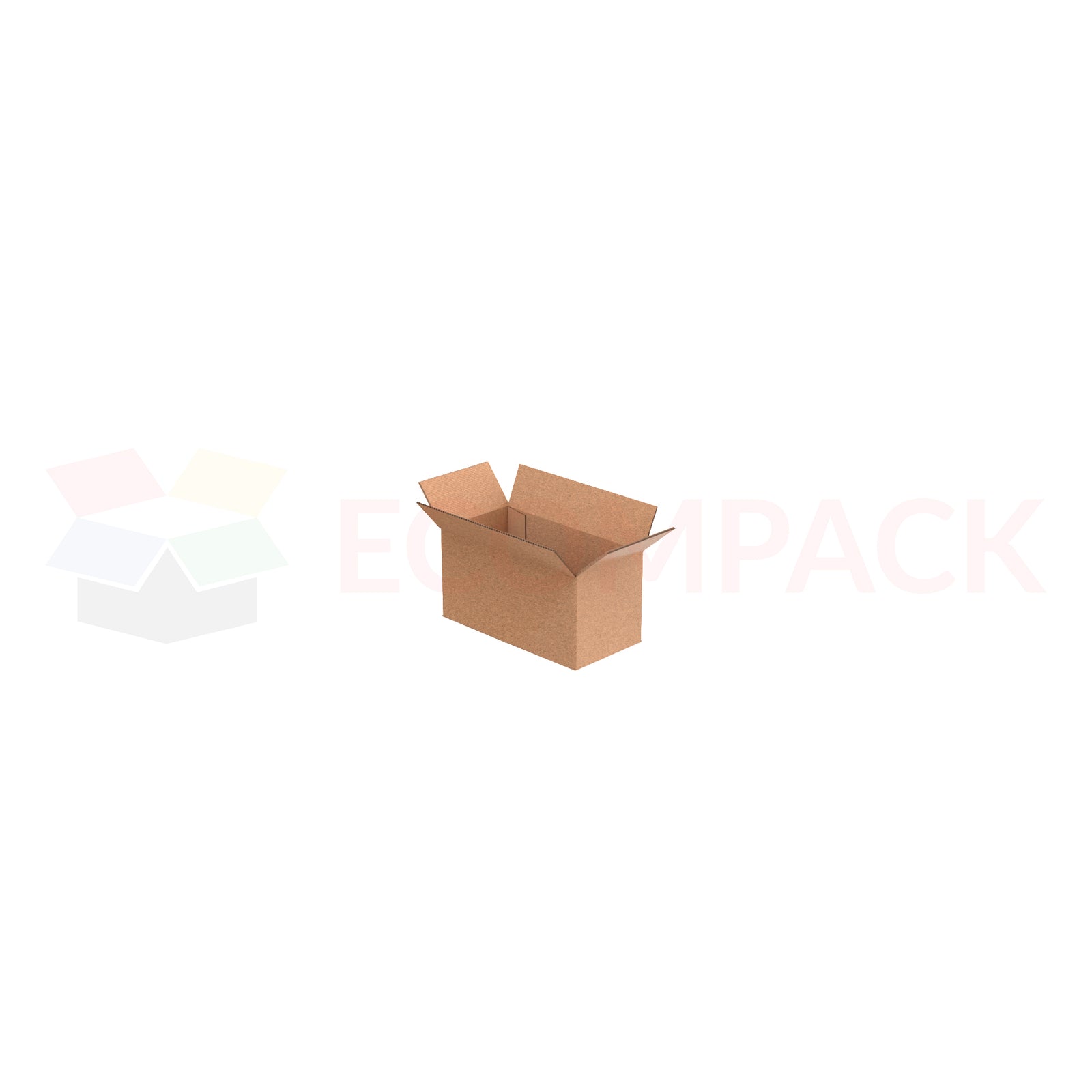 8" x 4" x 4" Shipping Box RSC Kraft 32ECT (25/bu)