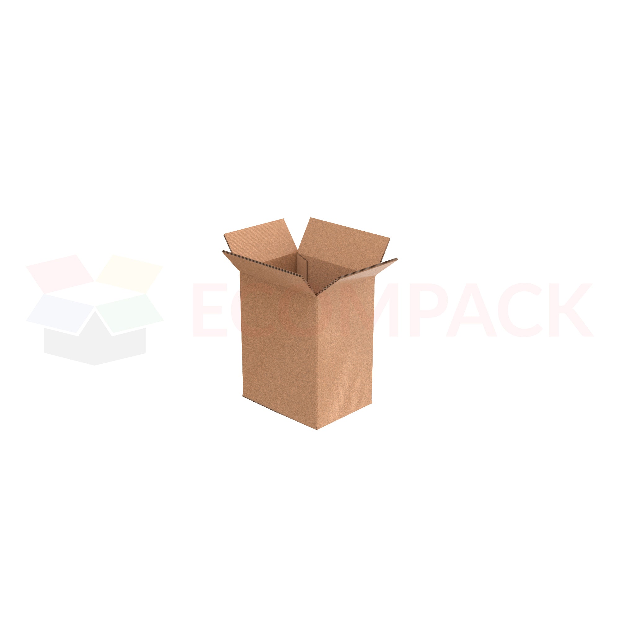 8" x 6" x 10" Shipping Box RSC Kraft 32ECT (25/bu)
