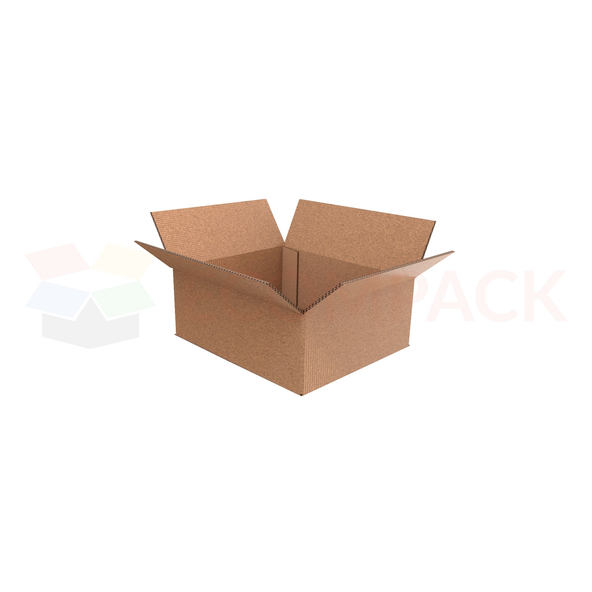 8" x 6" x 2-5/8" Shipping Box RSC Kraft 32ECT (25/bu)