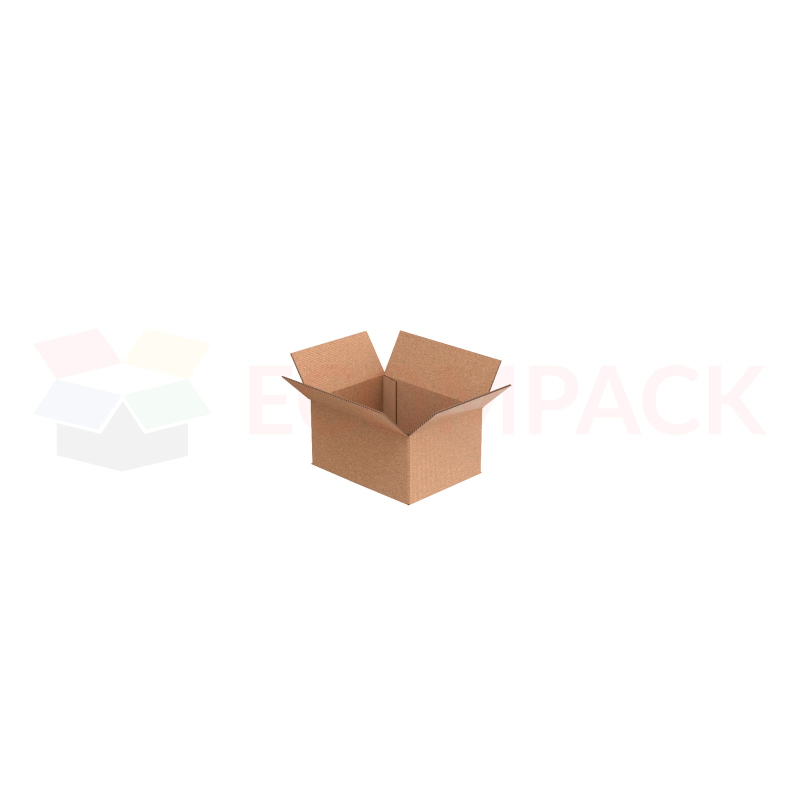 8" x 6" x 4" Shipping Box RSC Kraft 32ECT (25/bu)