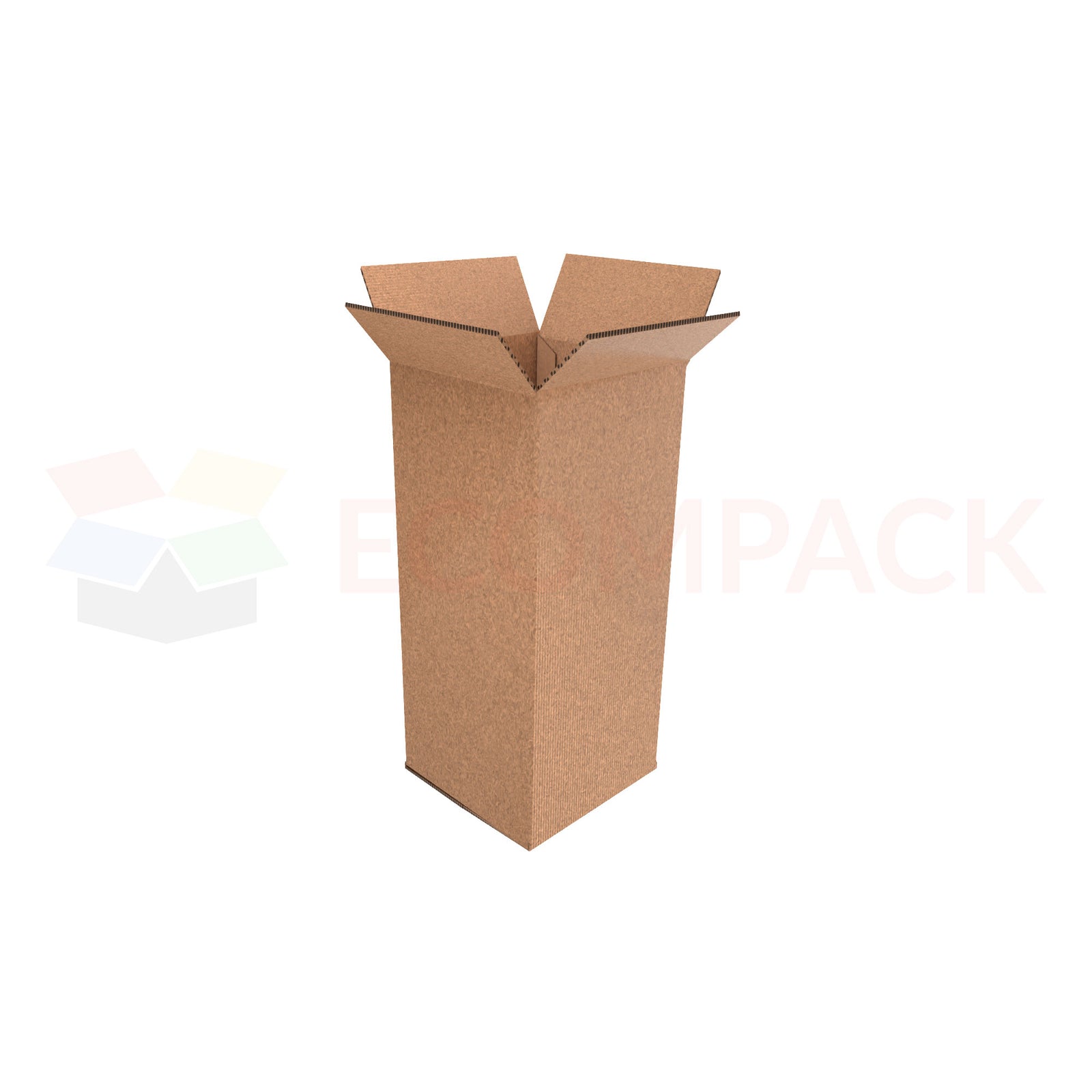 8" x 8" x 18" Shipping Box RSC Kraft 32ECT (25/bu)